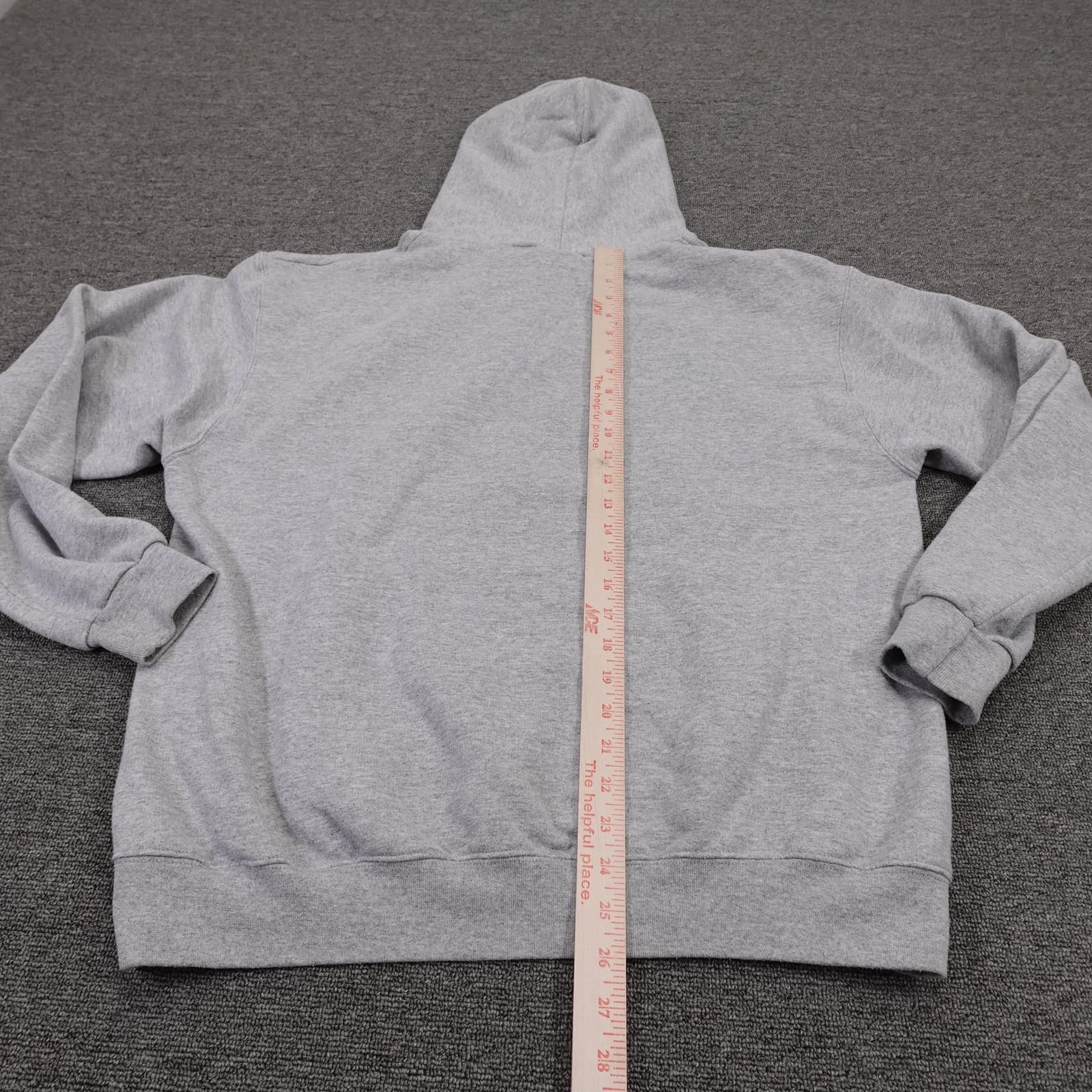 Penn Hoodie Mens Large Gray Champion Fleece Pullover University Logo Graphic - Thumbnail 8