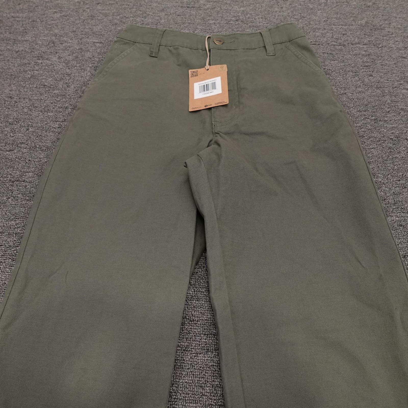 Toad&Co Pants 0 Green Organic Earthworks High Rise Hiking Stretch Outdoor - Thumbnail 2