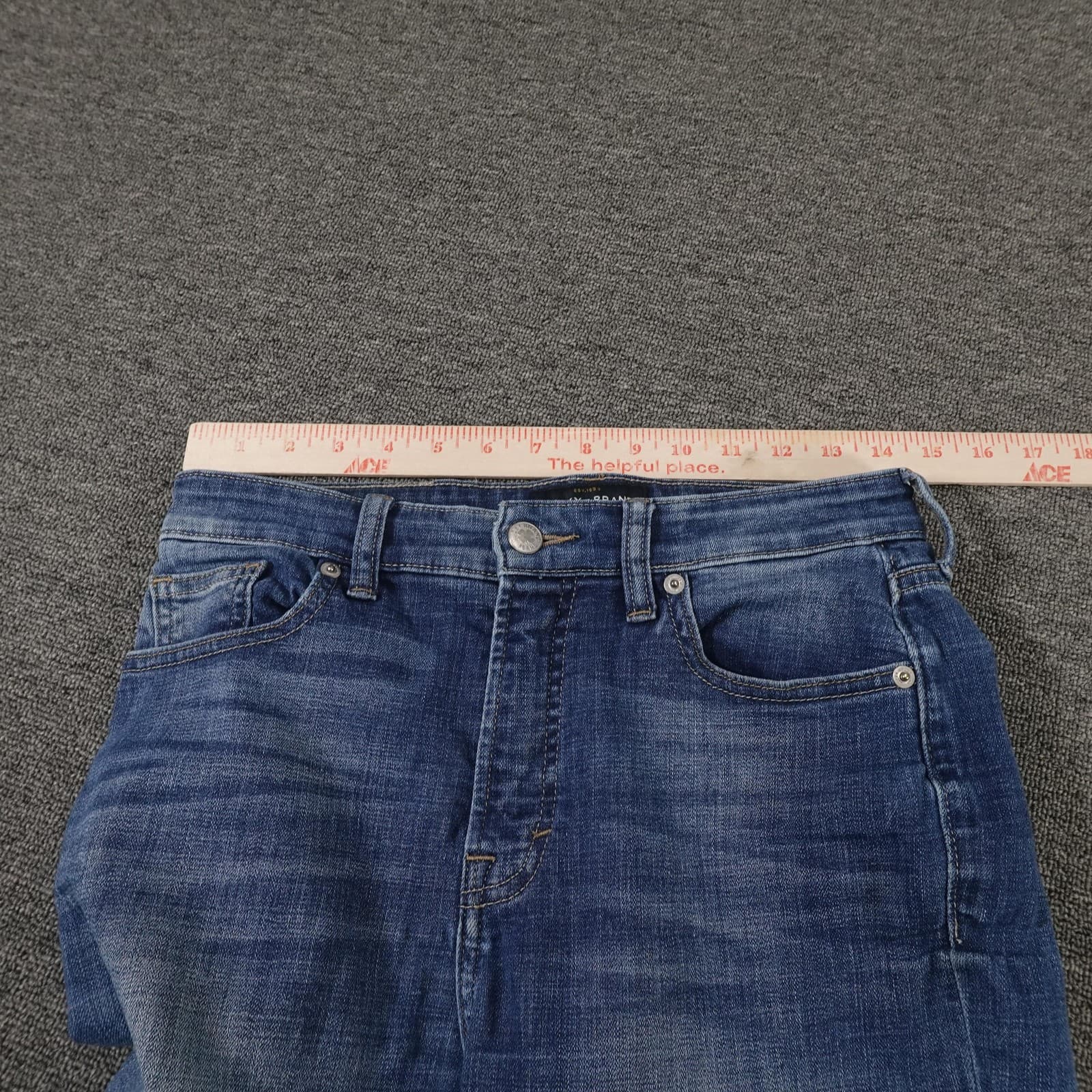 Lucky Brand Jeans Womens 4 27 Blue High Rise Skinny Bridgette Stretch Denim - Thumbnail 8