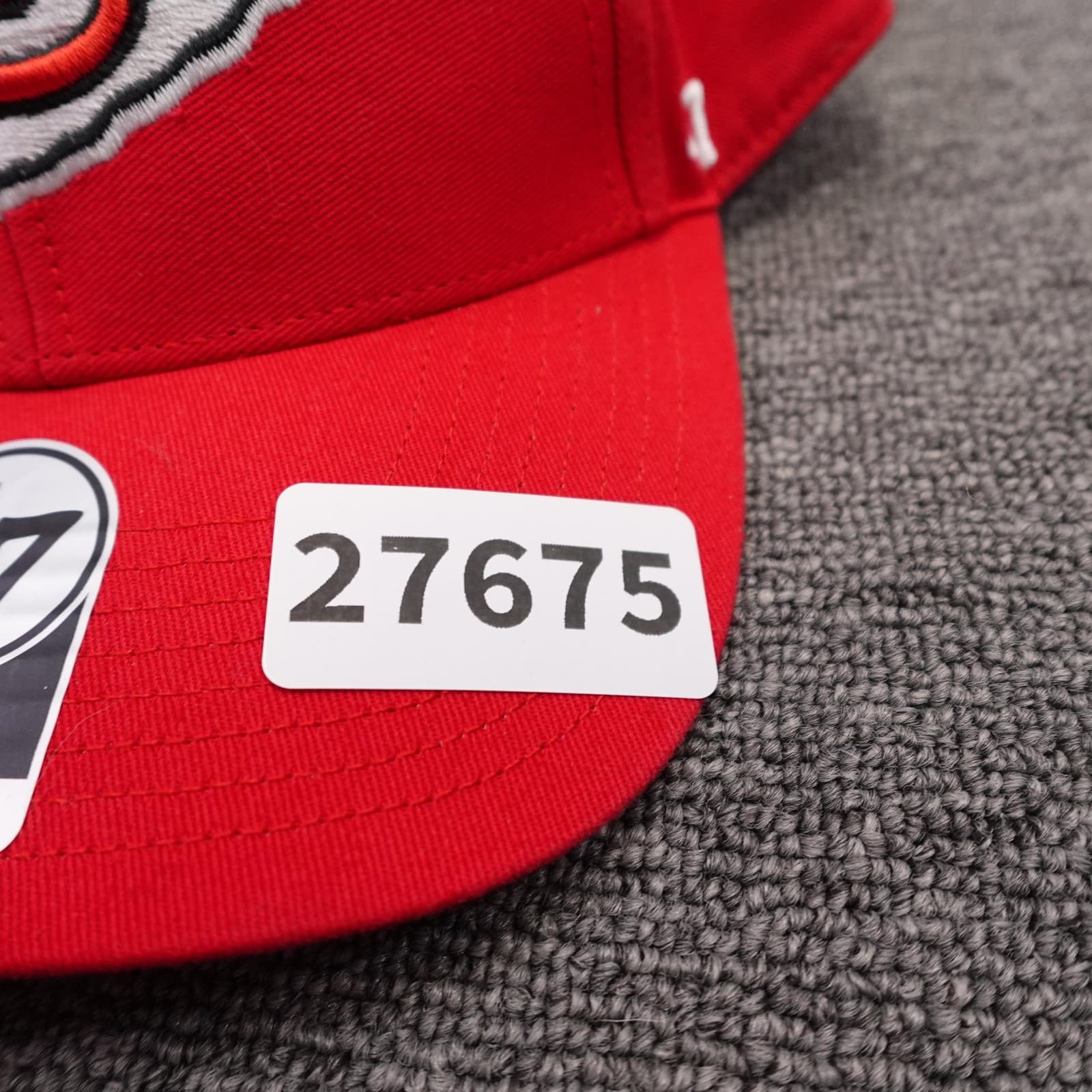 Kansas City Chiefs Hat Cap Strap Back Mens One Size Red NFL Football MVP '47 - Thumbnail 8