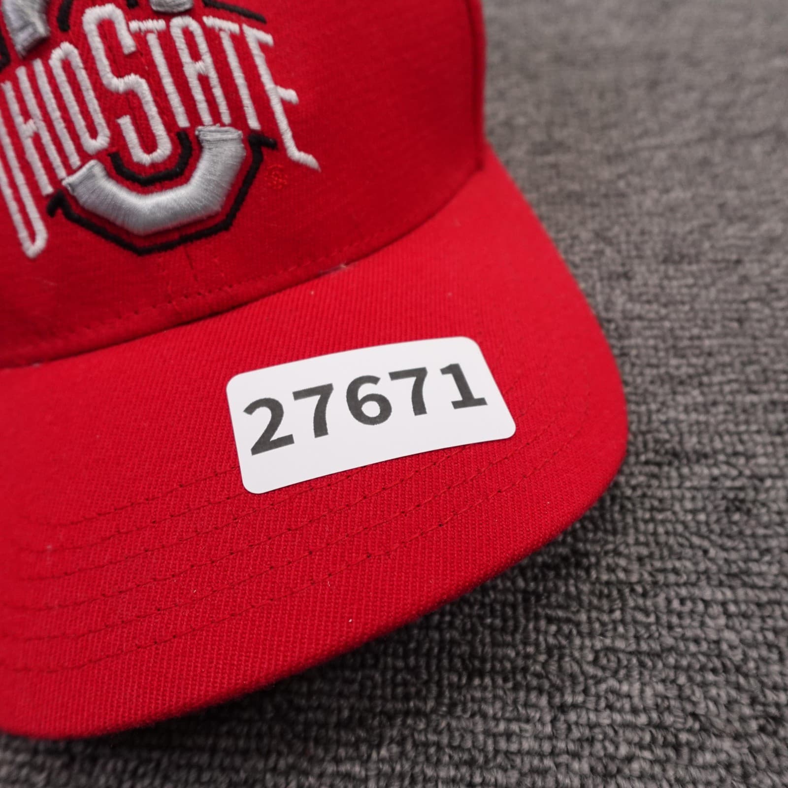 Ohio State Buckeyes Hat Cap Fitted One Size Red NCAA Football Sugar Bowl TOW - Thumbnail 10
