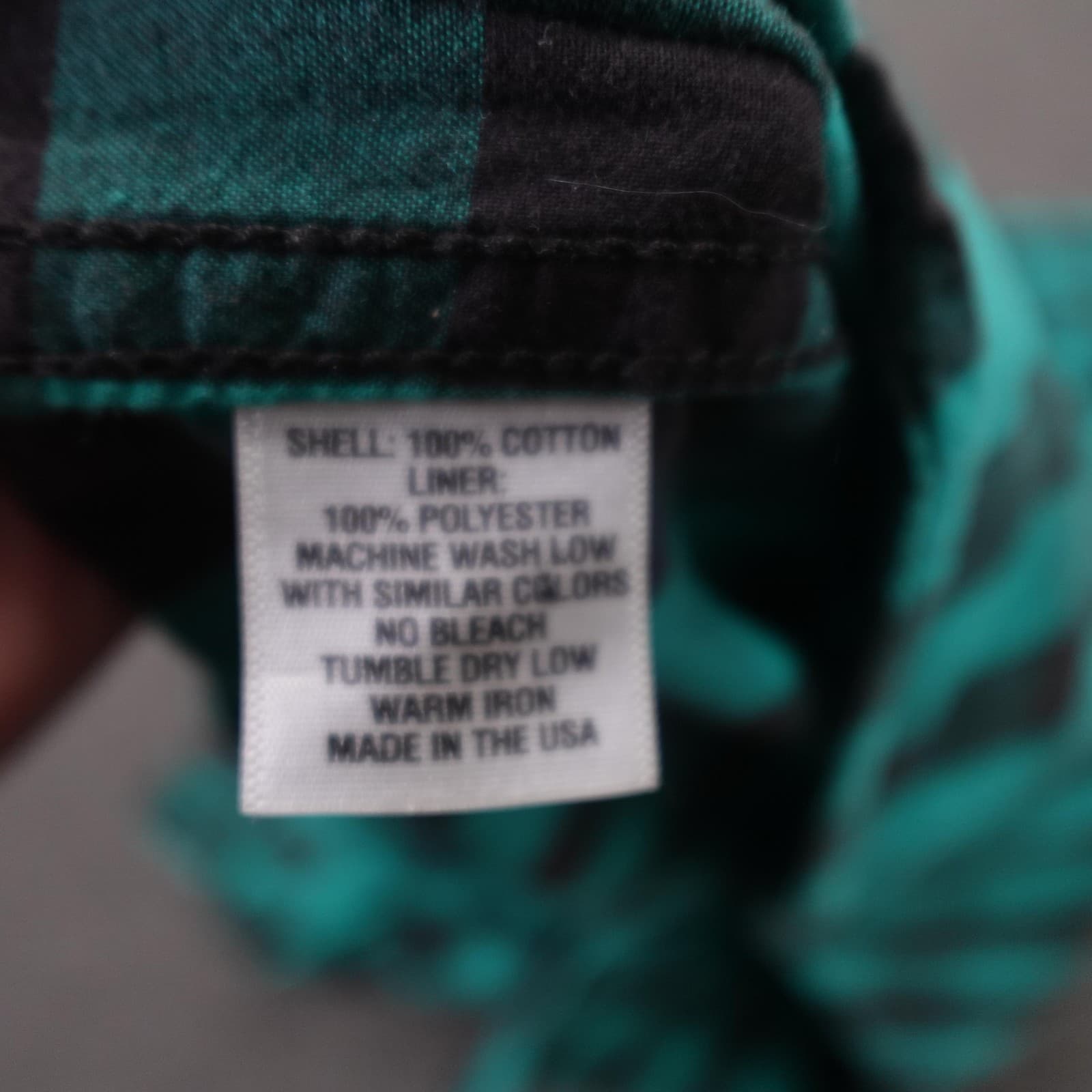 Topo Designs Shirt Mens Large Green Plaid Flannel Long Sleeve Western Snap USA - Thumbnail 6