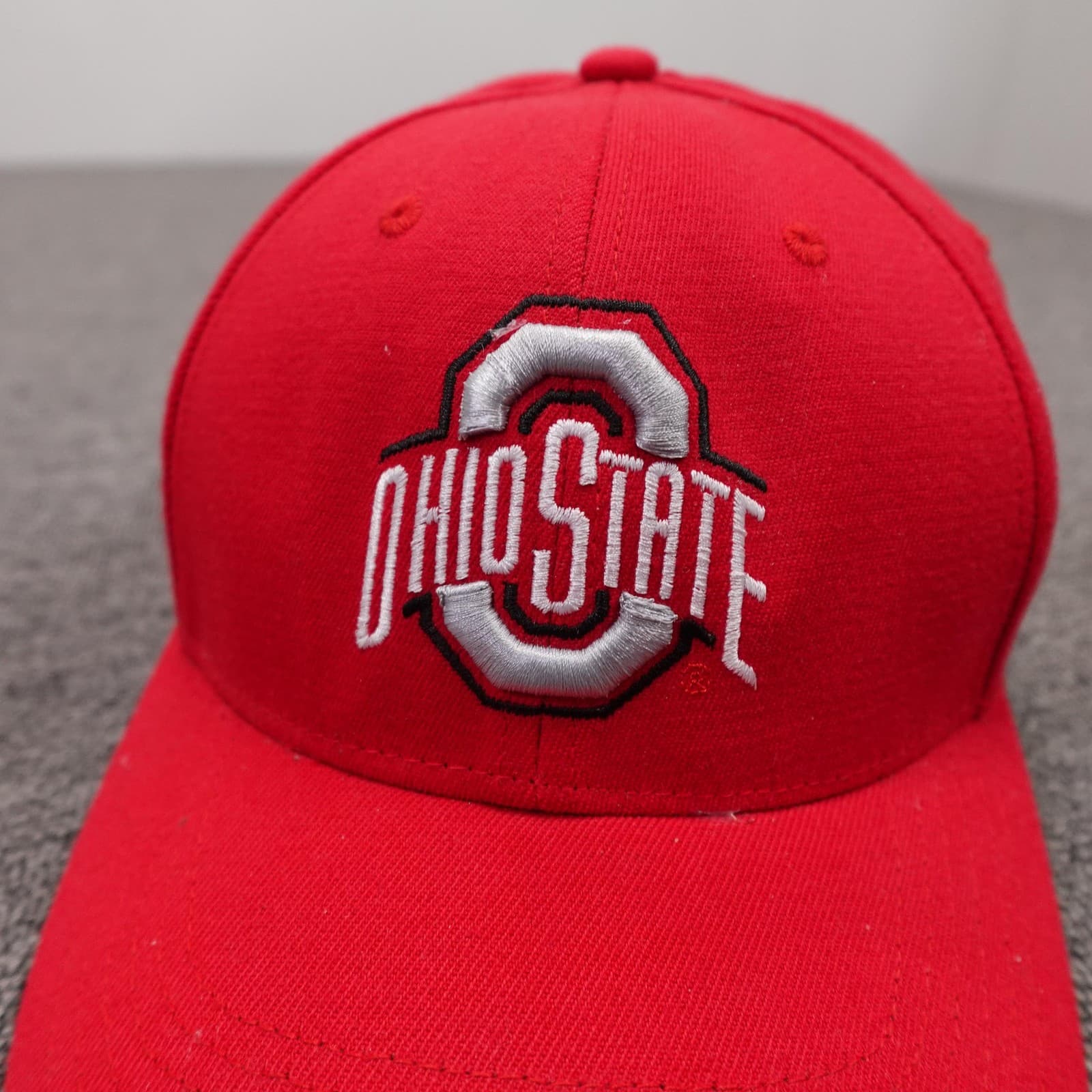 Ohio State Buckeyes Hat Cap Fitted One Size Red NCAA Football Sugar Bowl TOW - Thumbnail 2