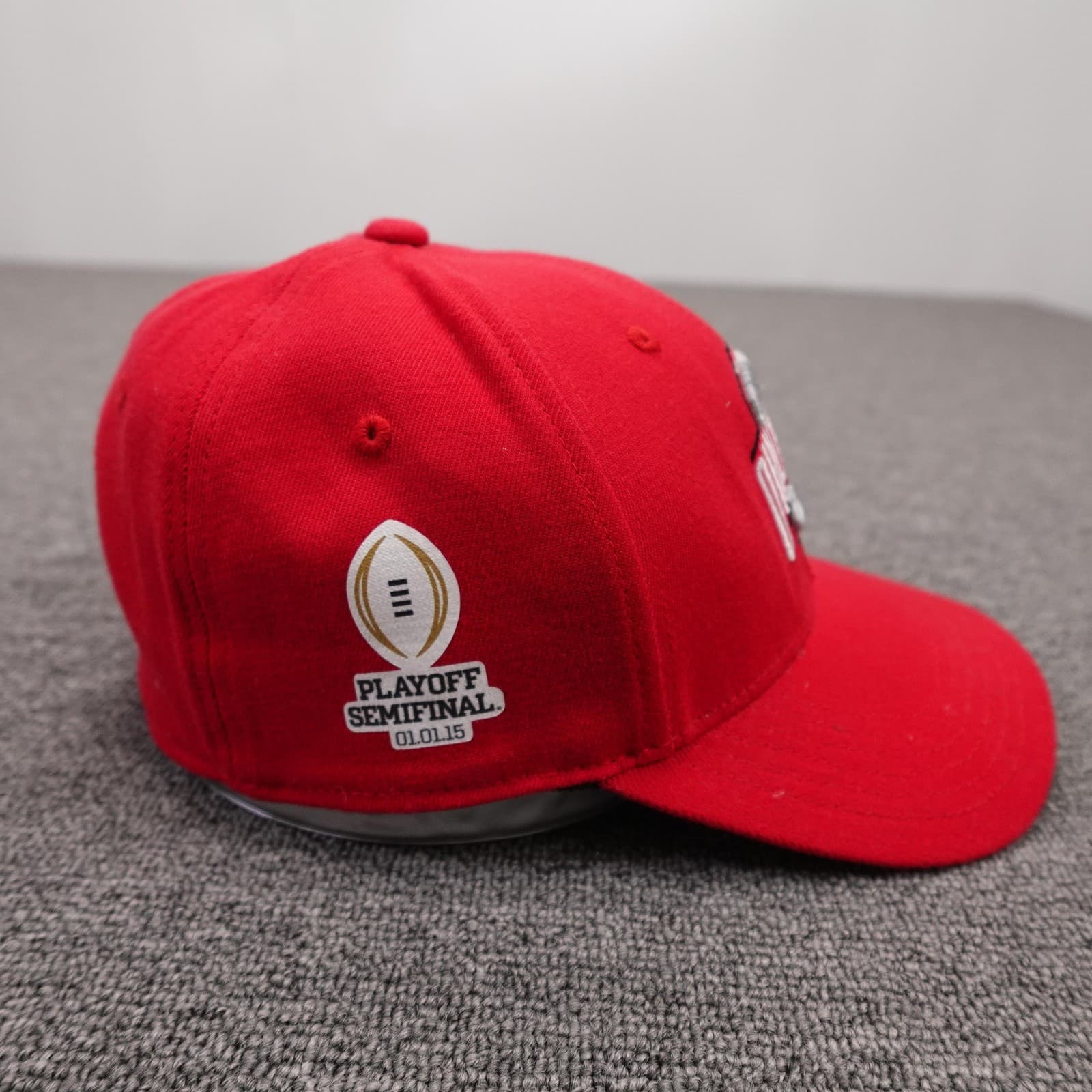 Ohio State Buckeyes Hat Cap Fitted One Size Red NCAA Football Sugar Bowl TOW - Thumbnail 6