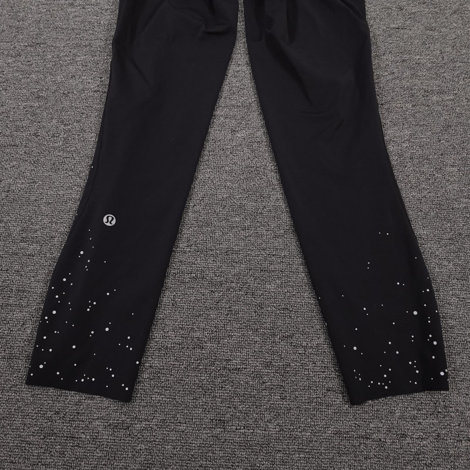 Lululemon Leggings Womens 4 Black High Rise Reflective Dot Pocket Yoga Athletic - Thumbnail 4