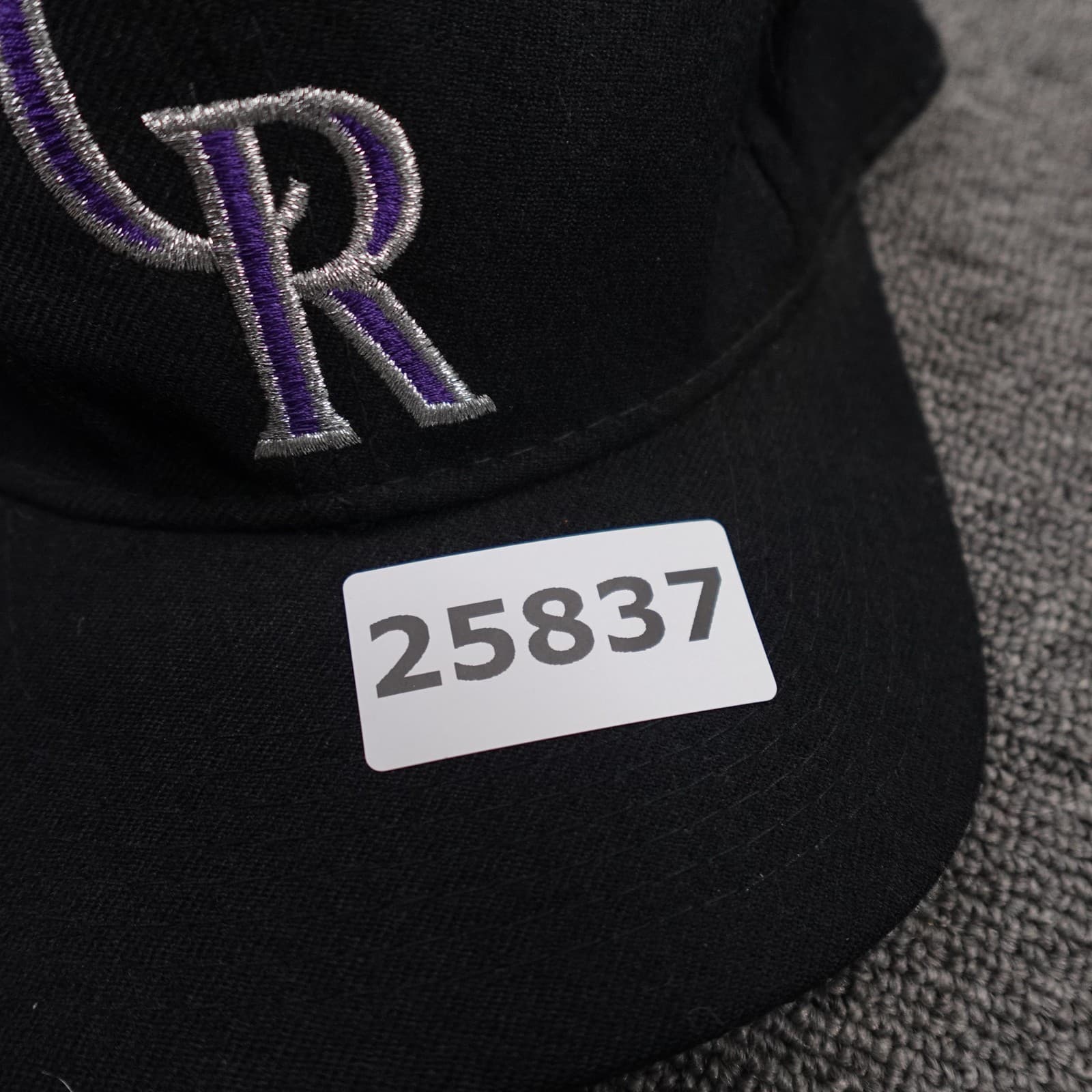Vintage Colorado Rockies Hat Cap Fitted Mens 7 1/4 Black MLB Sports Specialties - Thumbnail 12