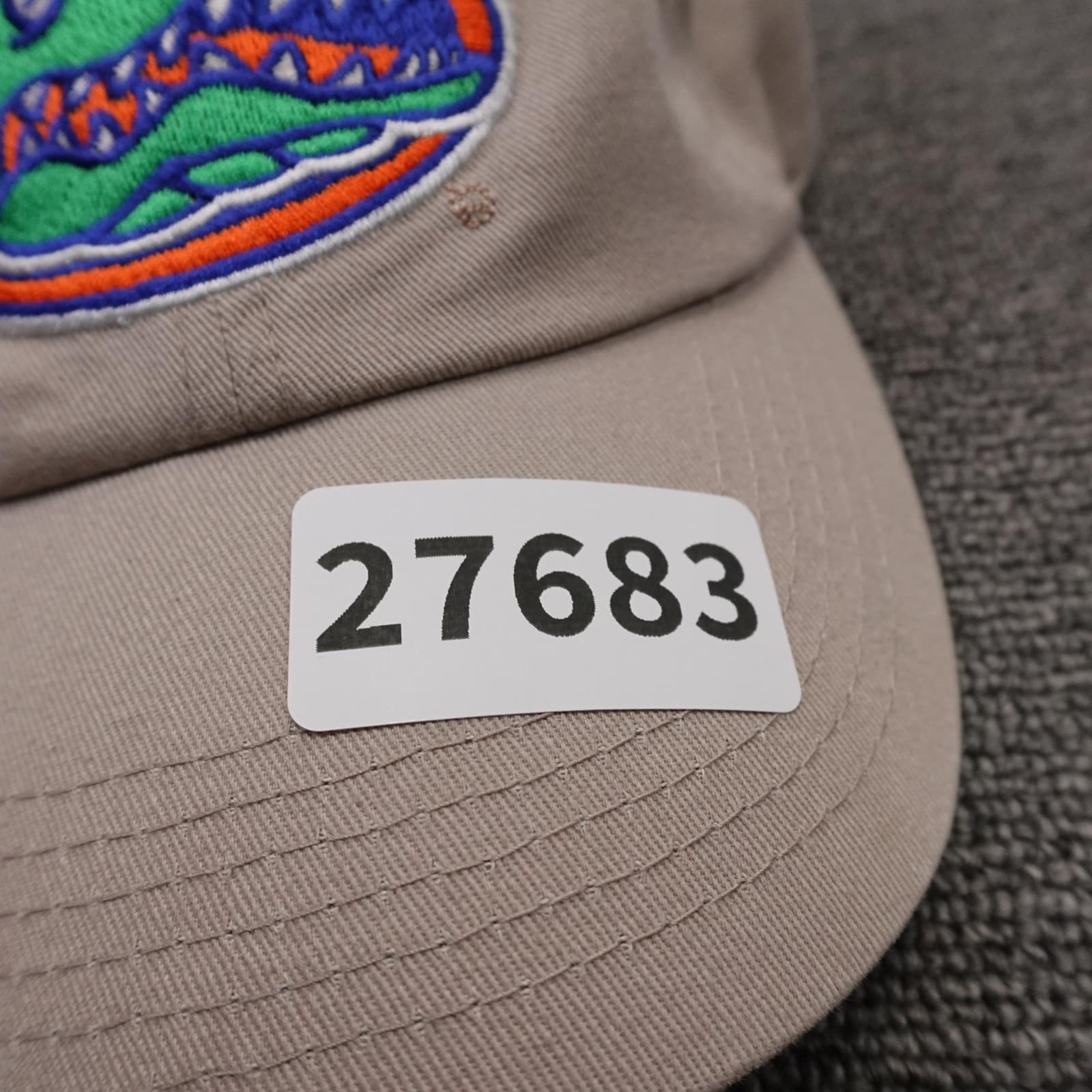 Florida Gators Hat Cap Strap Back Mens One Size Beige NCAA Football Captivating - Thumbnail 9