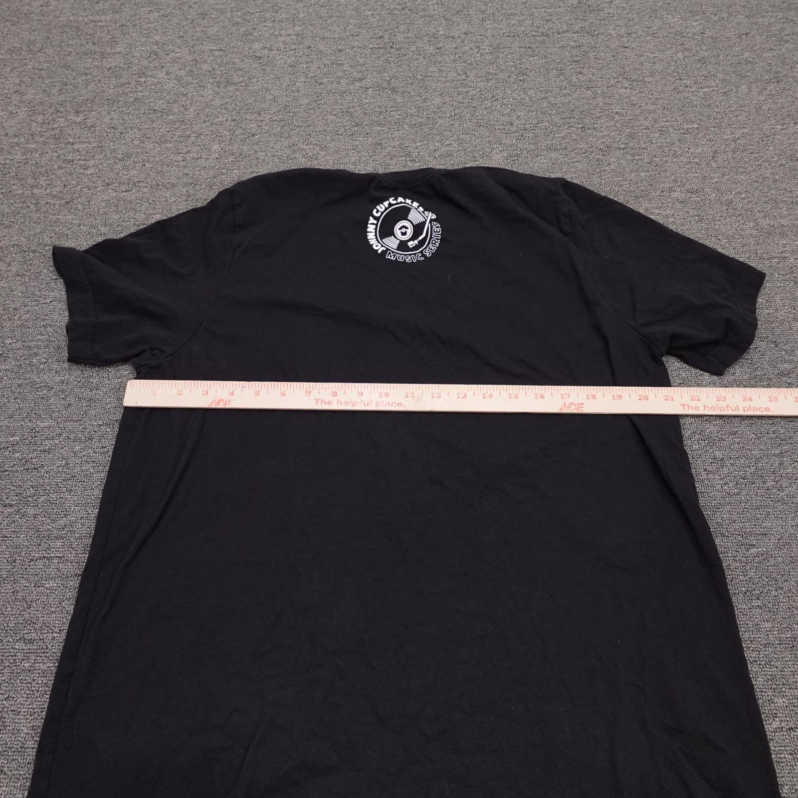 Johnny Cupcakes Shirt Mens XL Black Graphic Logo Tee Tagless Streetwear - Thumbnail 5