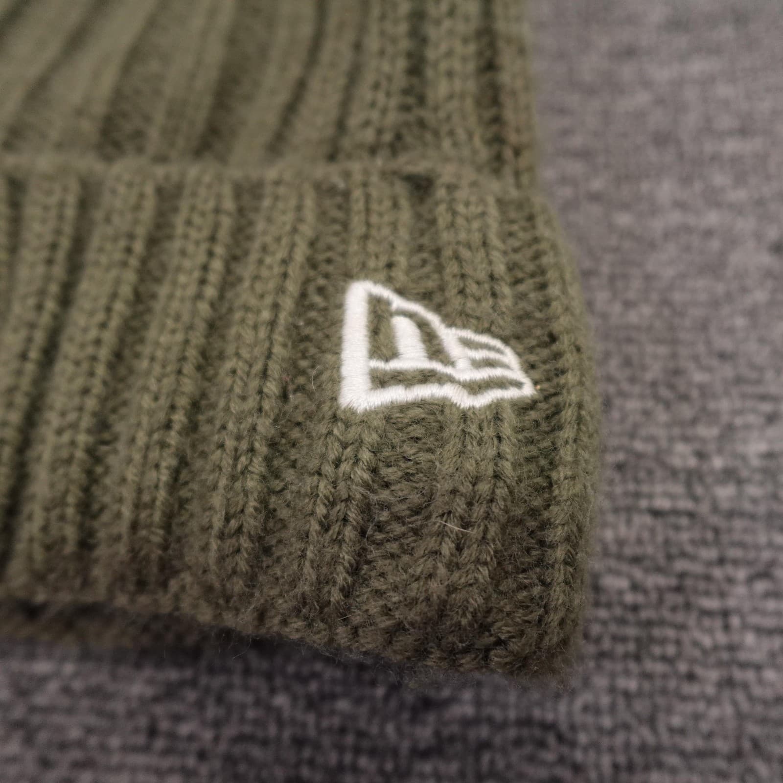 Denver Broncos Hat Beanie Mens One Size Green NFL Football Cuffed Knit New Era - Thumbnail 3