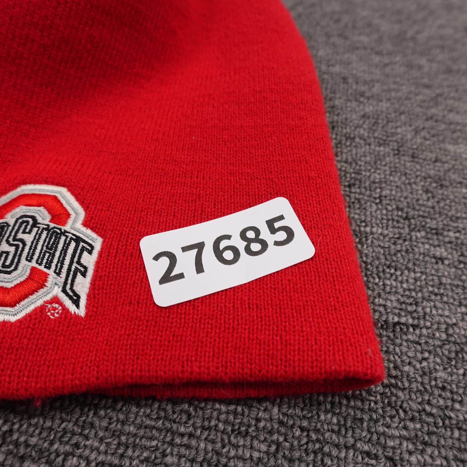 Vintage Ohio State Buckeyes Hat Beanie Mens One Size Red NCAA Football Reebok - Thumbnail 6