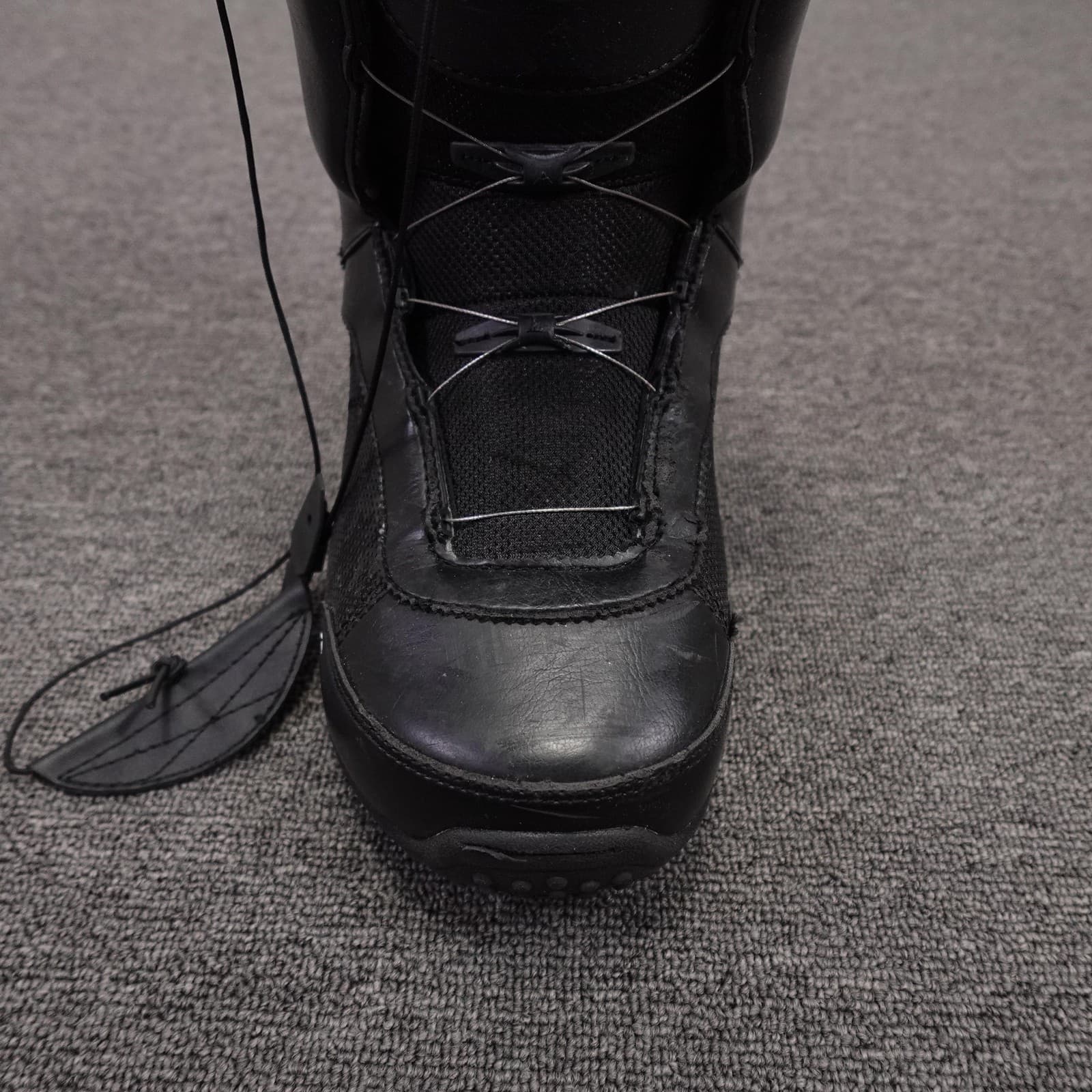 K2 Sendit BOA Snowboard Boots Womens 9 Black White Dial Lacing Rubber Sole - Thumbnail 12
