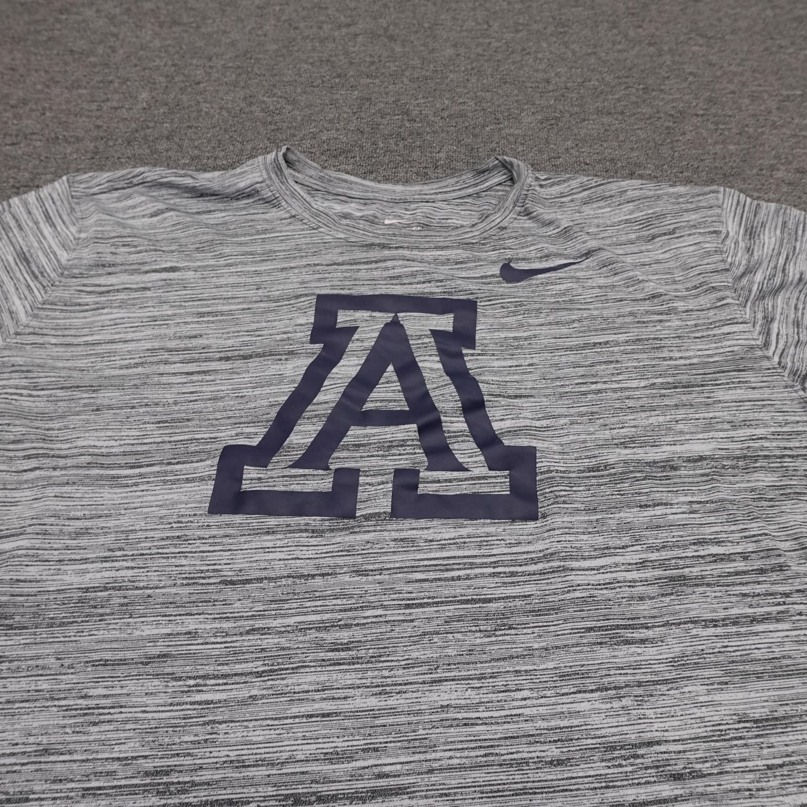 Arizona Wildcats Shirt Womens 2XL Gray Heather NCAA College Nike Dri-FIT Tee - Thumbnail 2