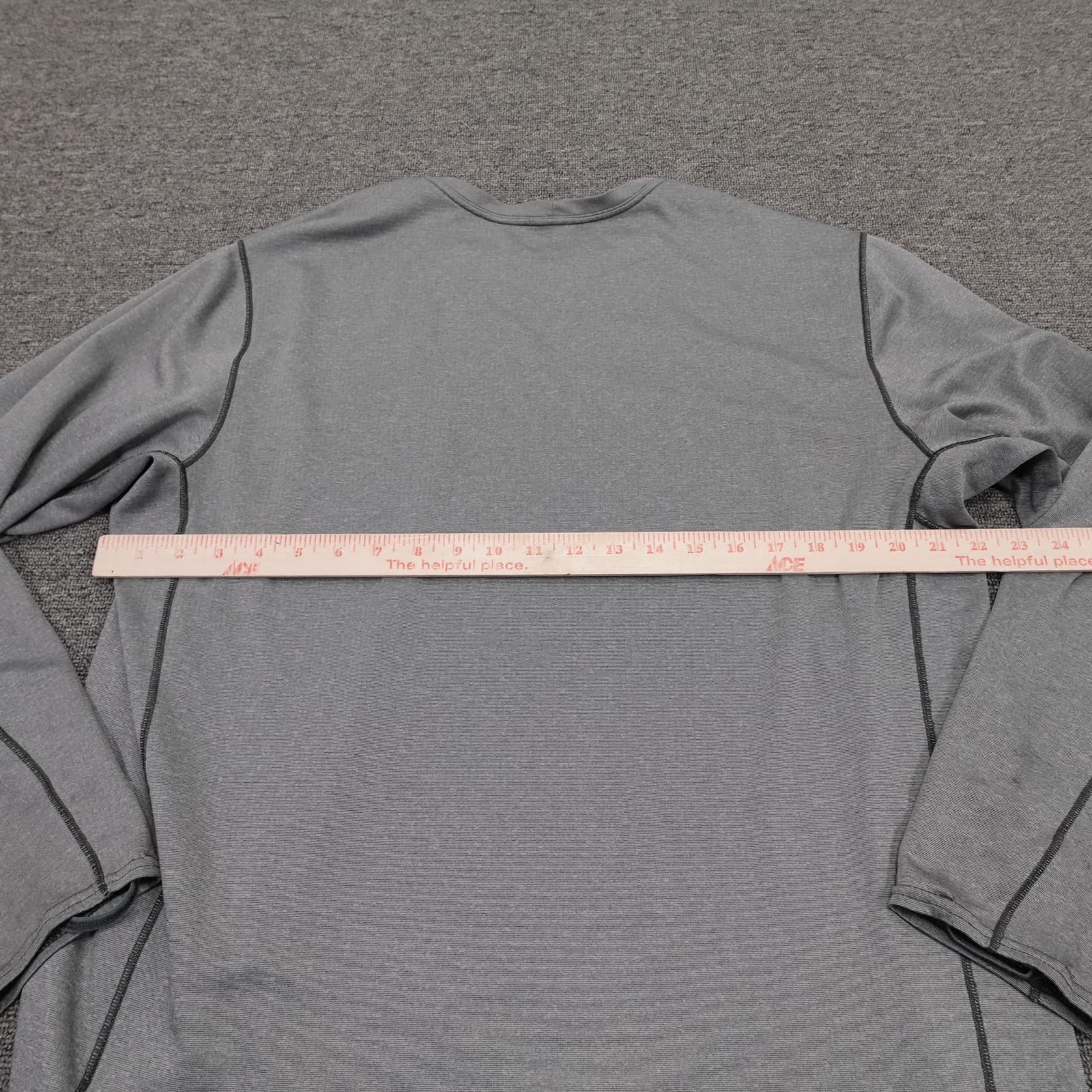 Patagonia Capilene Midweight Shirt Mens 2XL Gray Long Sleeve Base Layer Thermal - Thumbnail 8