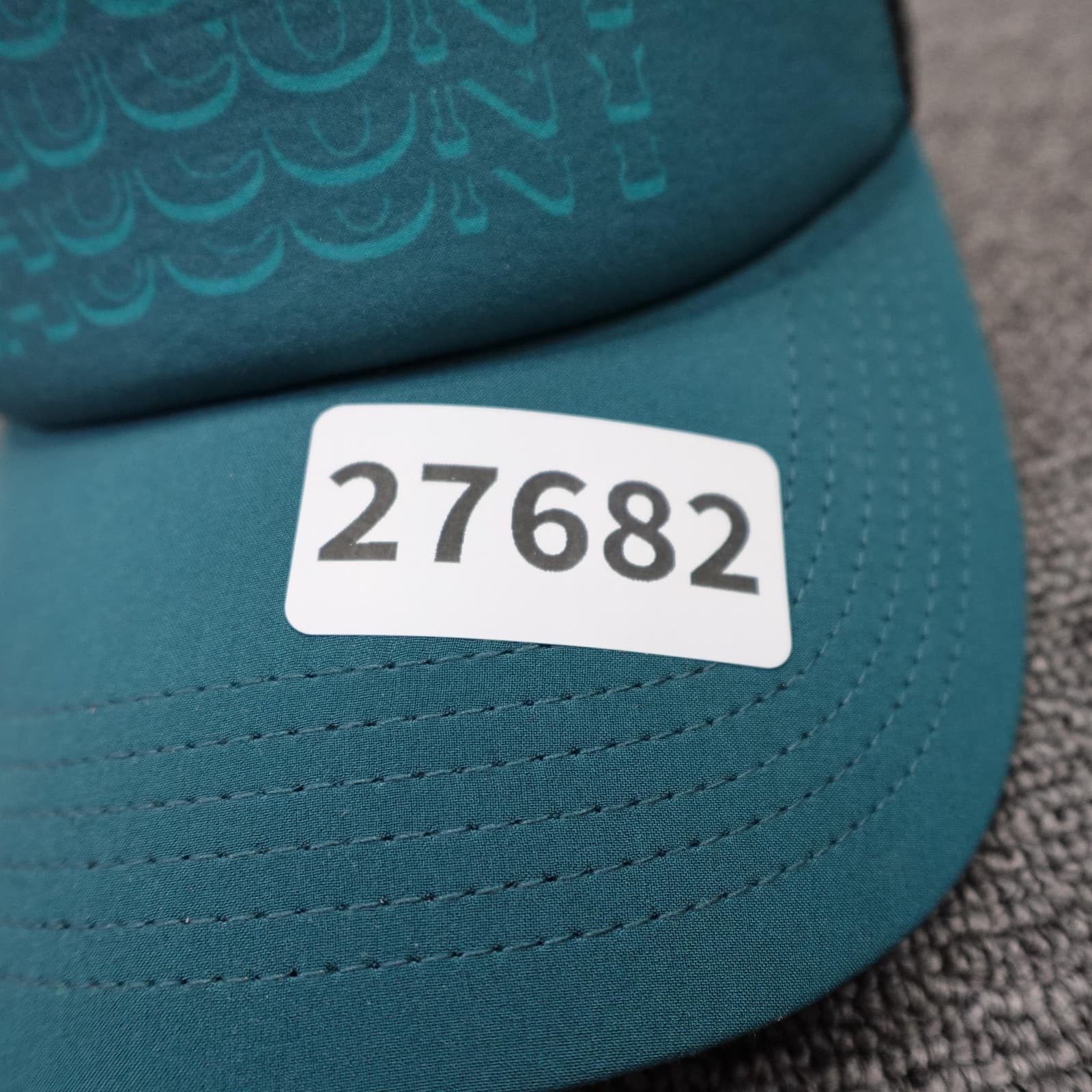 Saucony Hat Cap Snap Back Mens One Size Blue Mesh Trucker Running Logo - Thumbnail 8