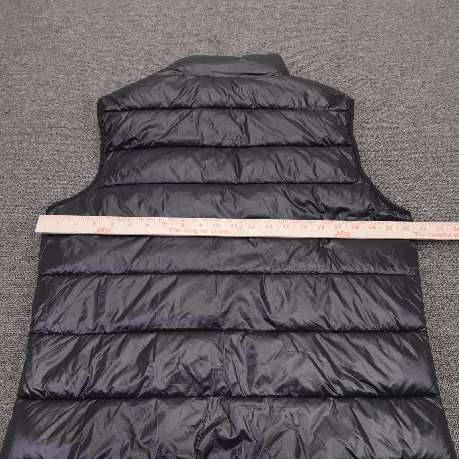 Abercrombie & Fitch Vest Mens Medium Black Primaloft Puffer Packable Insulated - Thumbnail 4