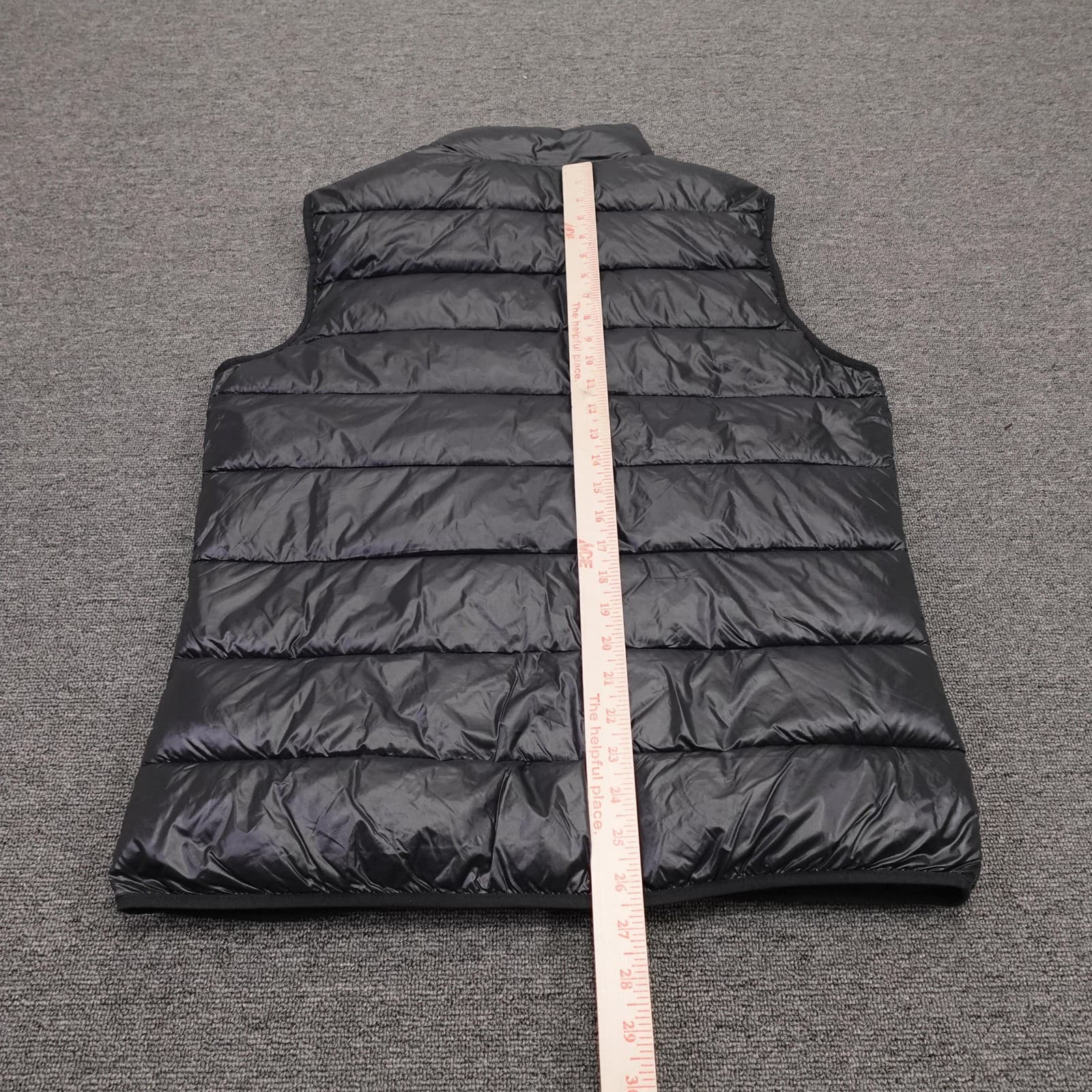Abercrombie & Fitch Vest Mens Medium Black Primaloft Puffer Packable Insulated - Thumbnail 5