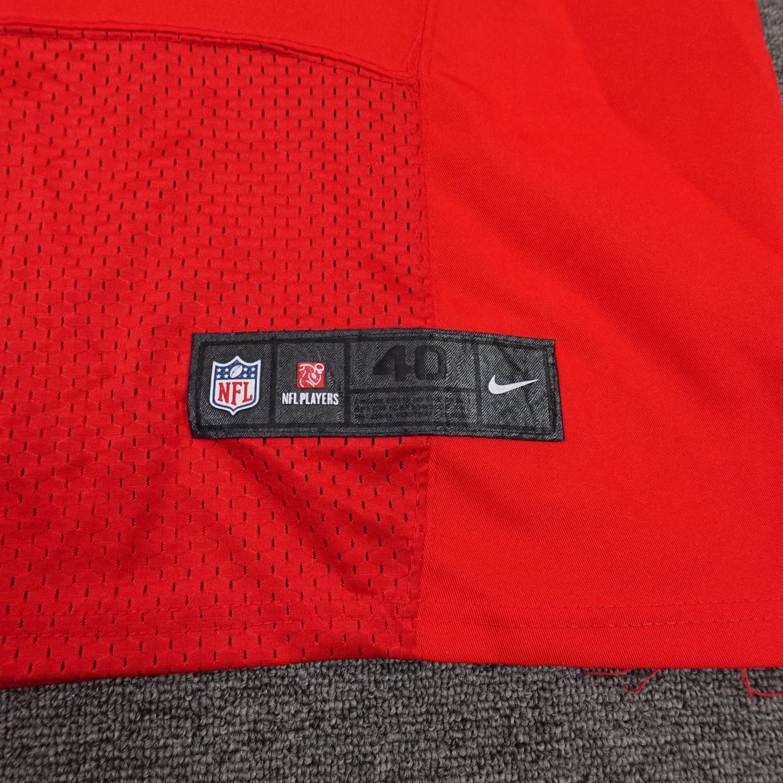 San Francisco 49ers Football Jersey Mens 40 Red NFL Nike Patrick Willis 52 - Thumbnail 2