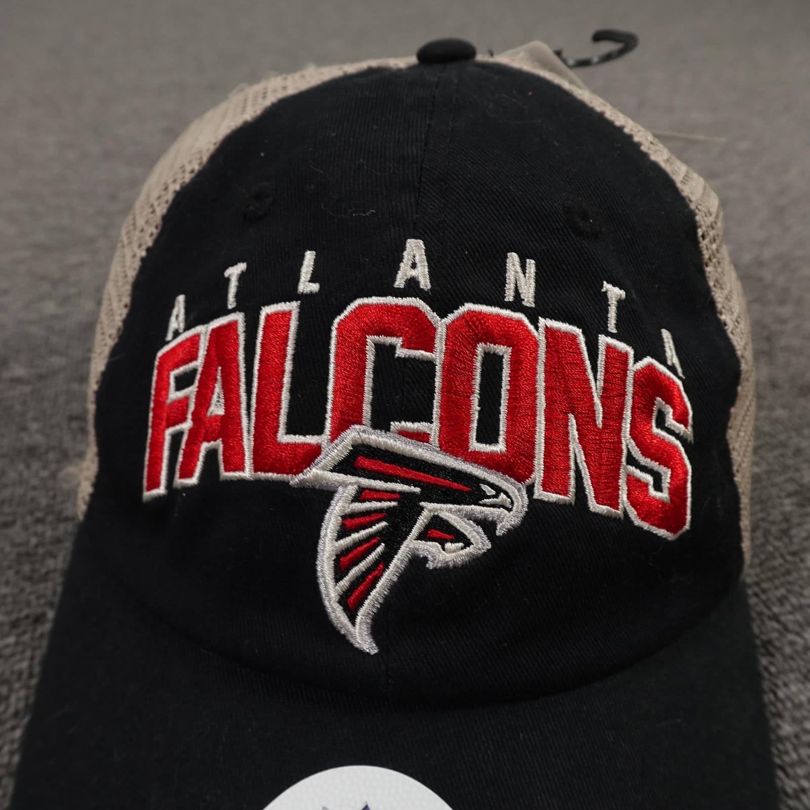 Atlanta Falcons Hat Cap Snap Back Mens One Size Black NFL Football Team Apparel - Thumbnail 2
