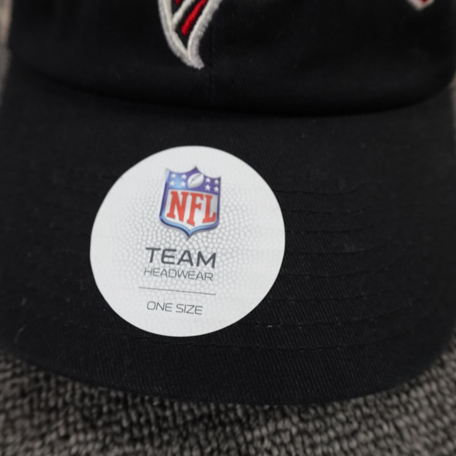 Atlanta Falcons Hat Cap Snap Back Mens One Size Black NFL Football Team Apparel - Thumbnail 3