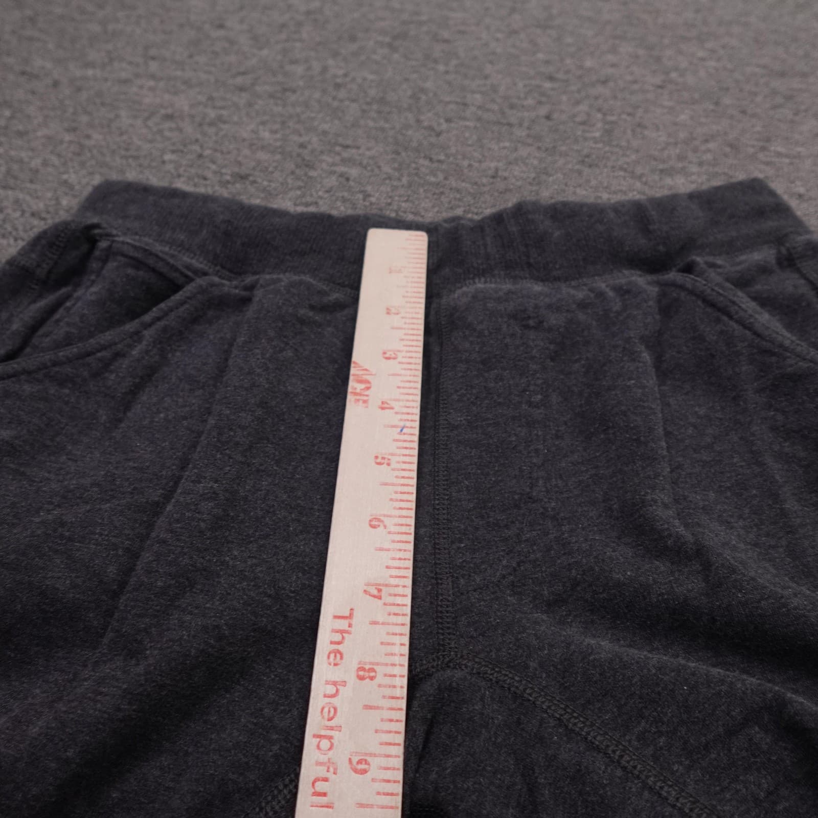 Lululemon Pants Womens 6 Gray Cargo Sweatpants Knit Straight Leg Yoga Athletic - Thumbnail 6