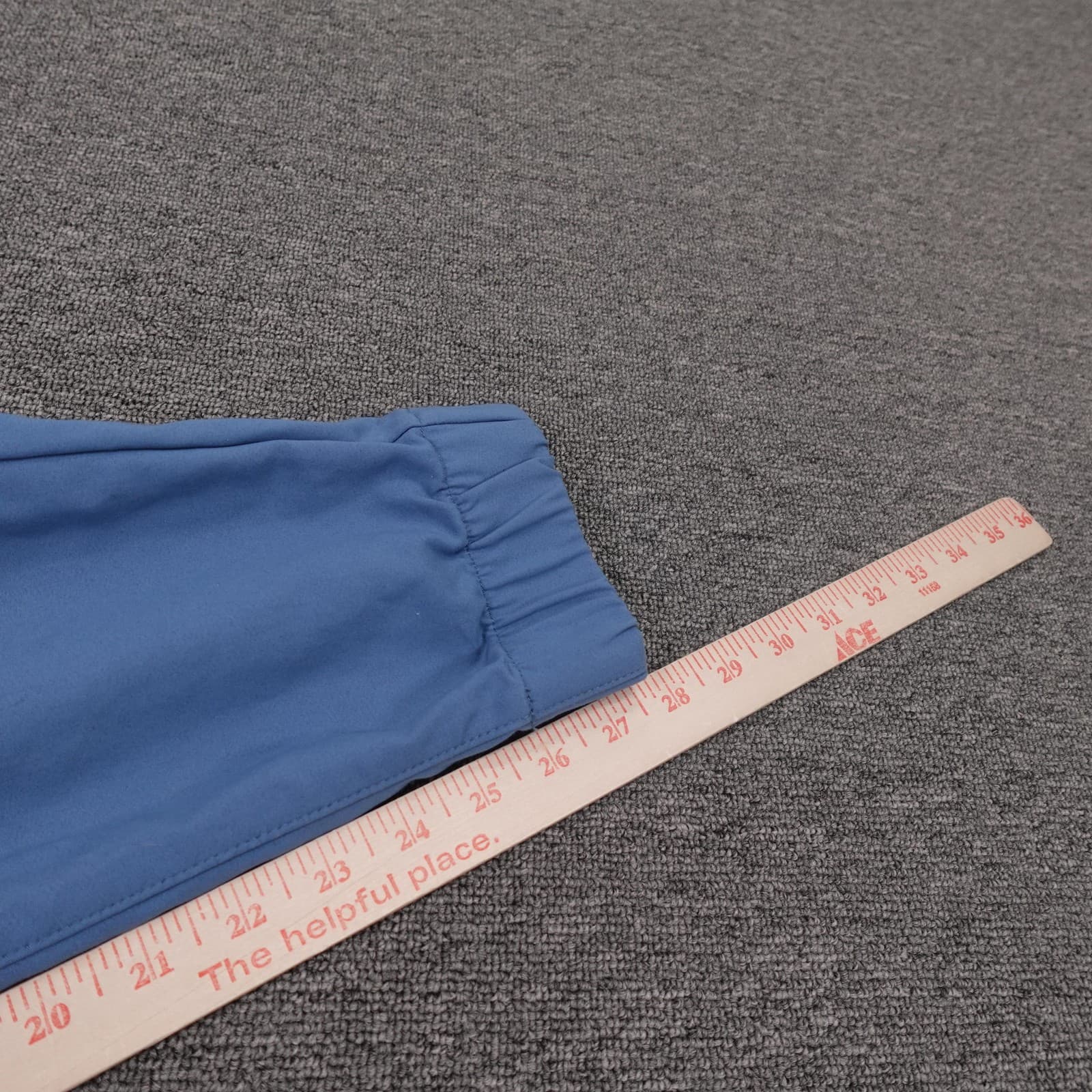 DUER NuStretch Jogger Pants Mens 30x28 Blue Elastic Waist Tapered Stretch Casual - Thumbnail 9