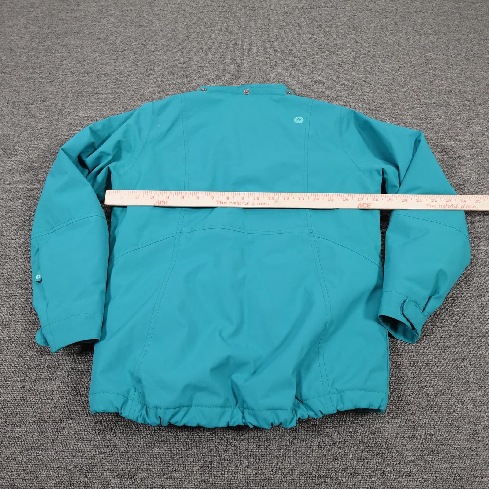 Marmot Jacket Youth Large Blue Insulated Snap Front Ski Winter Snow Coat - Thumbnail 9