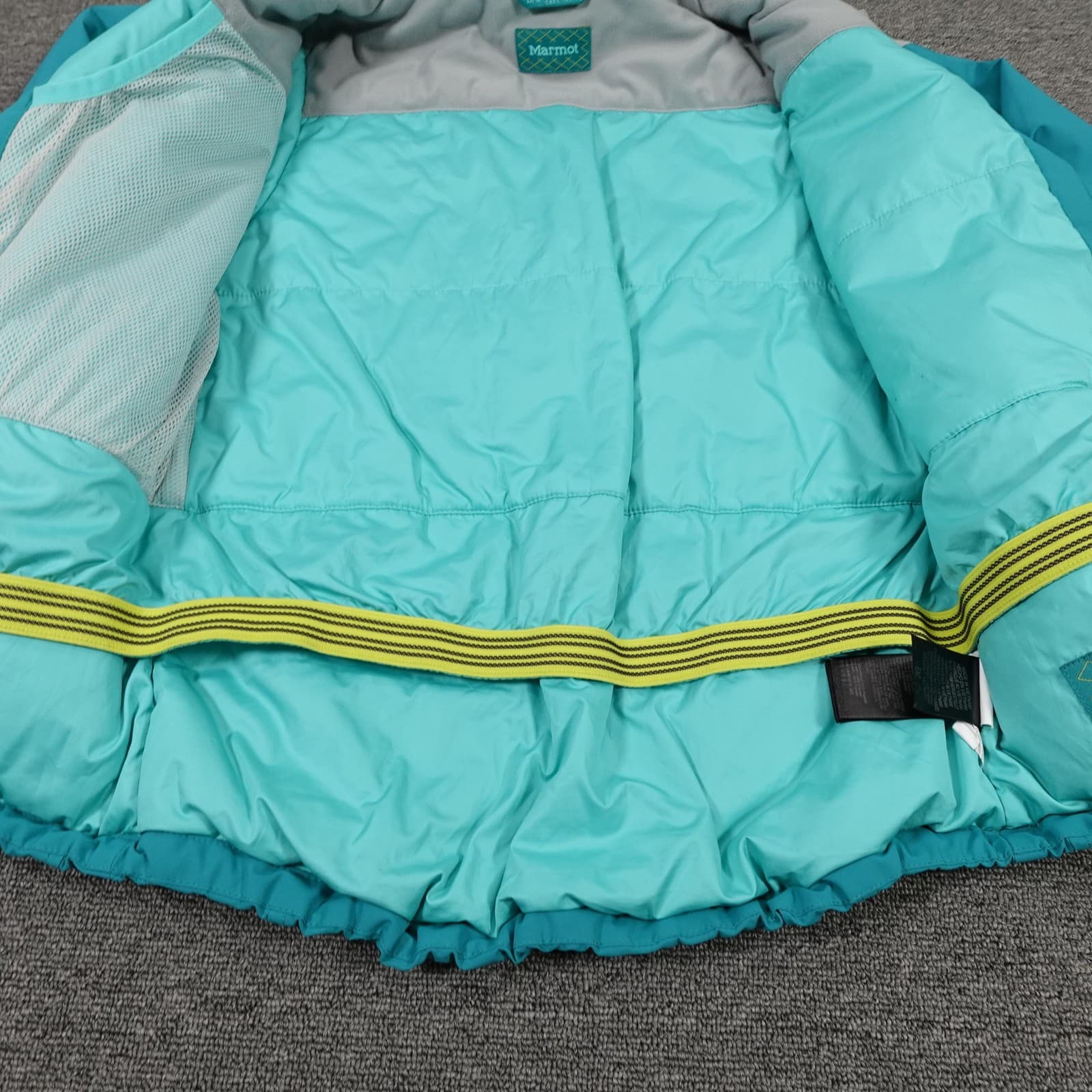Marmot Jacket Youth Large Blue Insulated Snap Front Ski Winter Snow Coat - Thumbnail 5