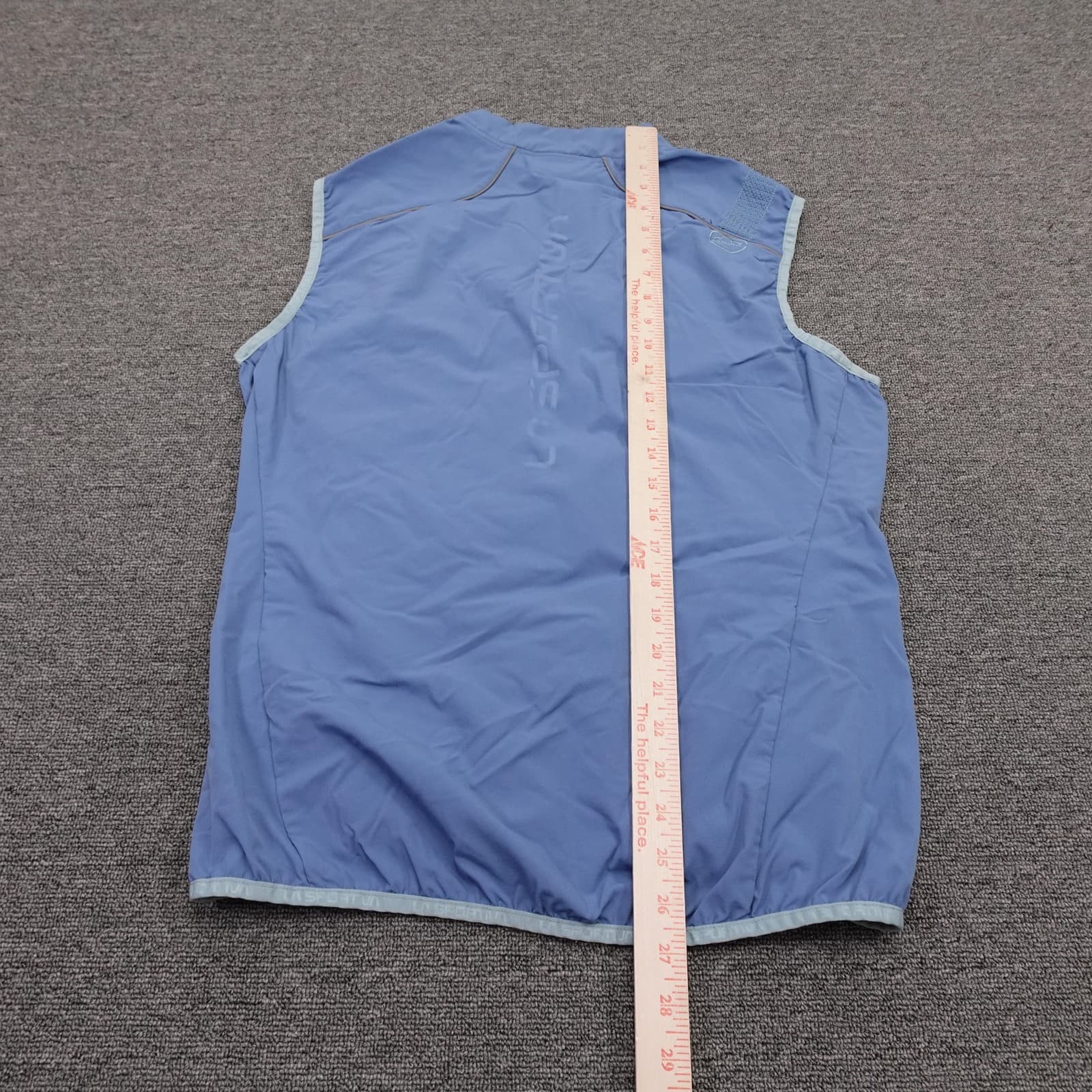 La Sportiva Cloud Vest Mens Small Blue Quilted Insulated Full Zip Lightweight - Thumbnail 6