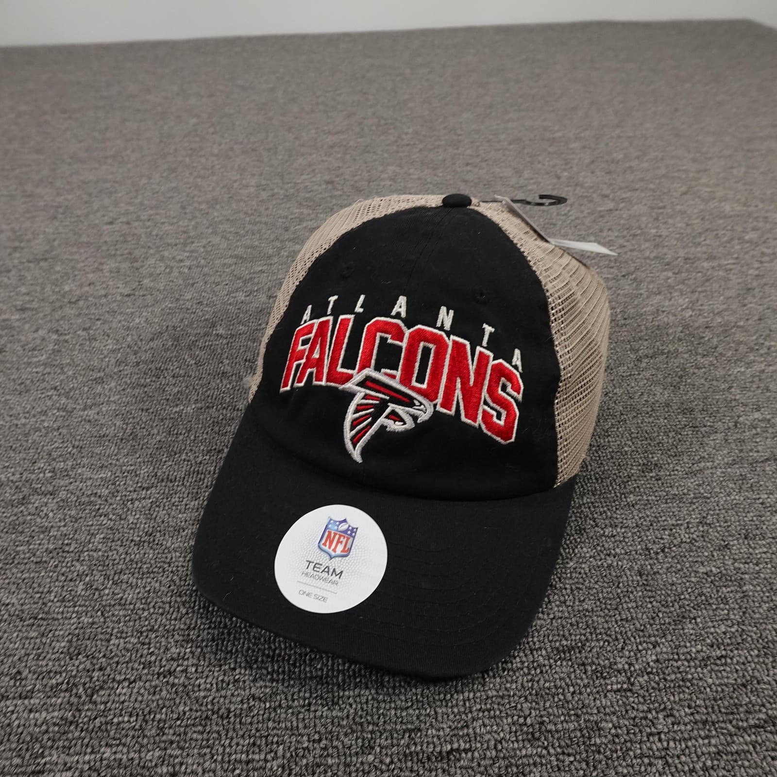 Atlanta Falcons Hat Cap Snap Back Mens One Size Black NFL Football Team Apparel