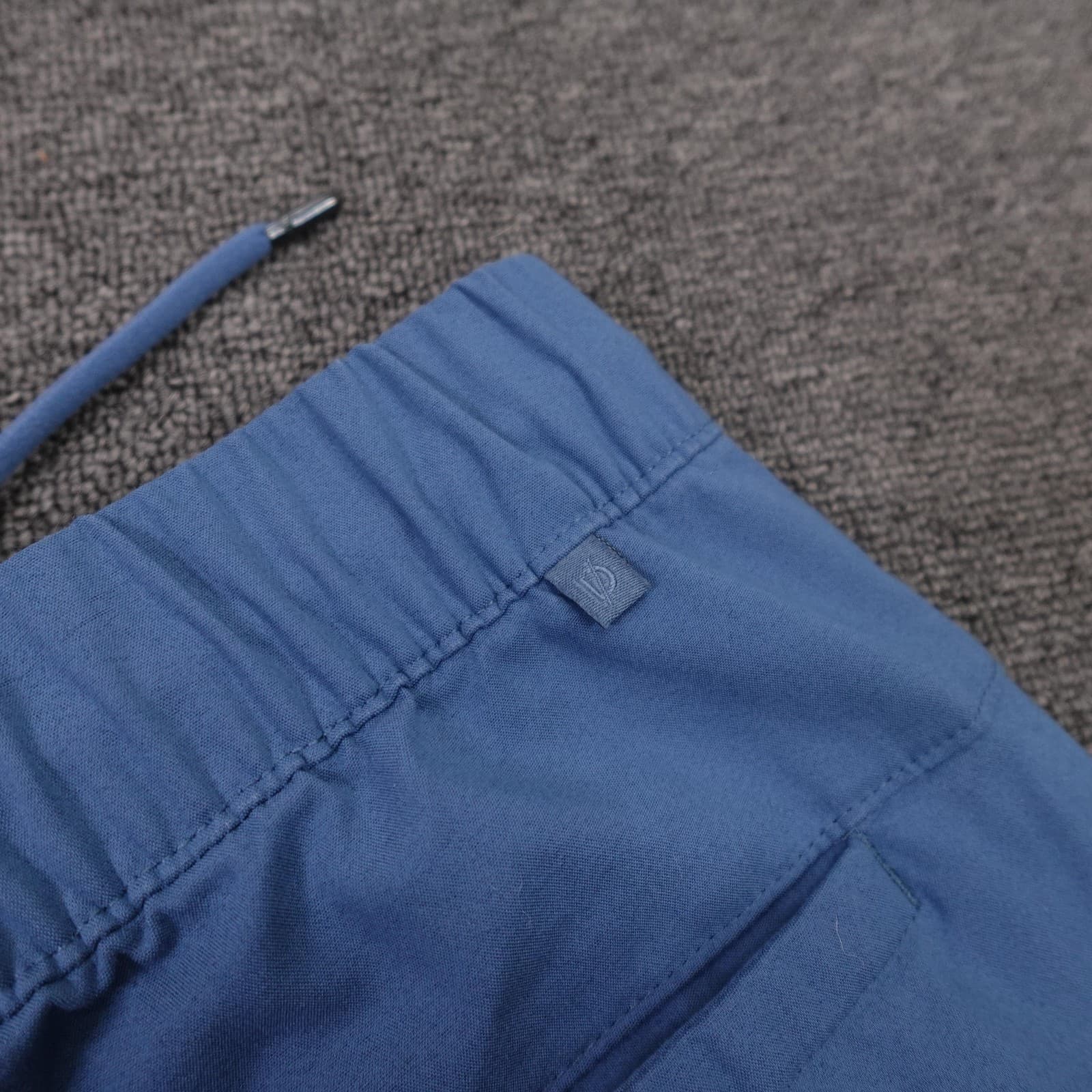 DUER NuStretch Jogger Pants Mens 30x28 Blue Elastic Waist Tapered Stretch Casual - Thumbnail 4