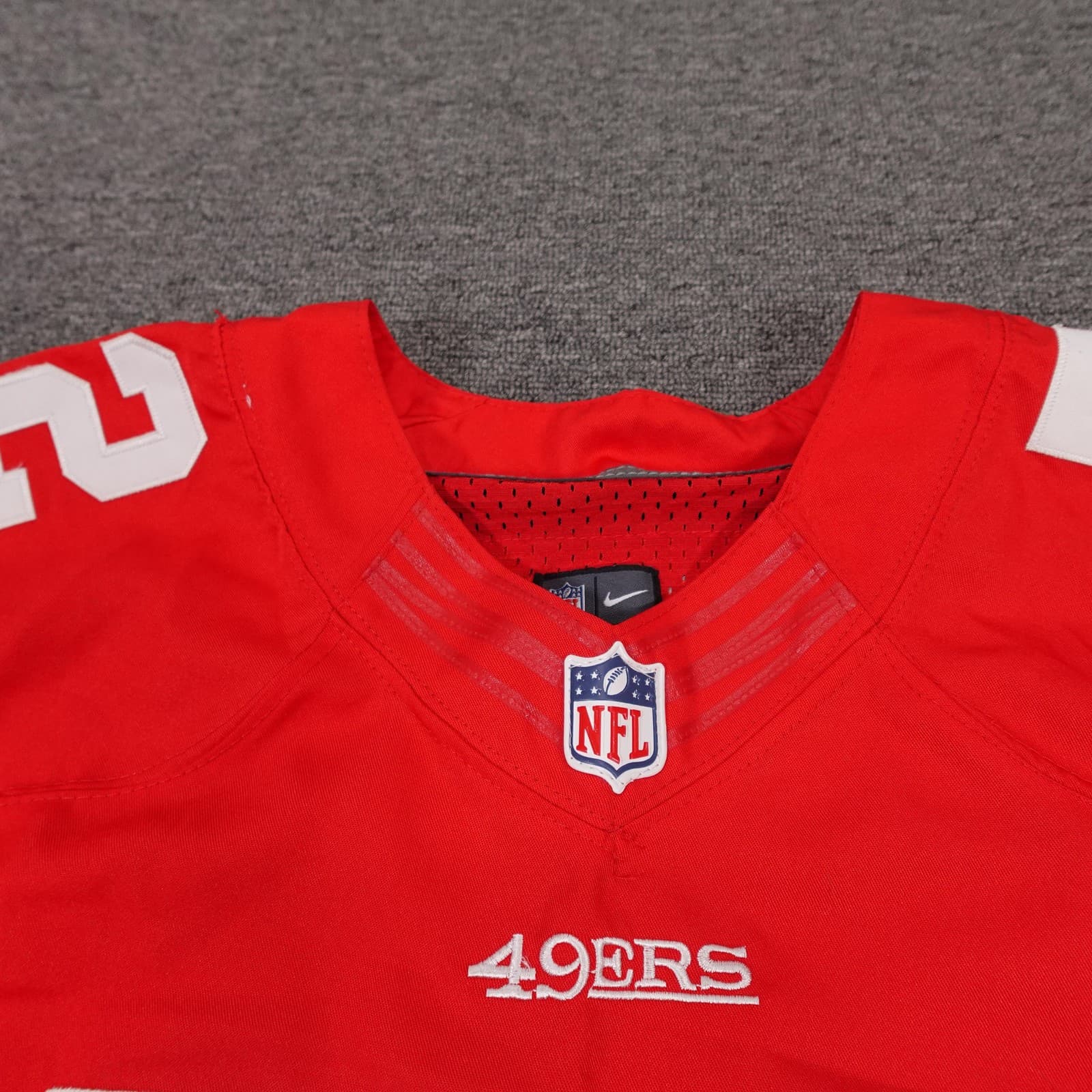 San Francisco 49ers Football Jersey Mens 40 Red NFL Nike Patrick Willis 52 - Thumbnail 4