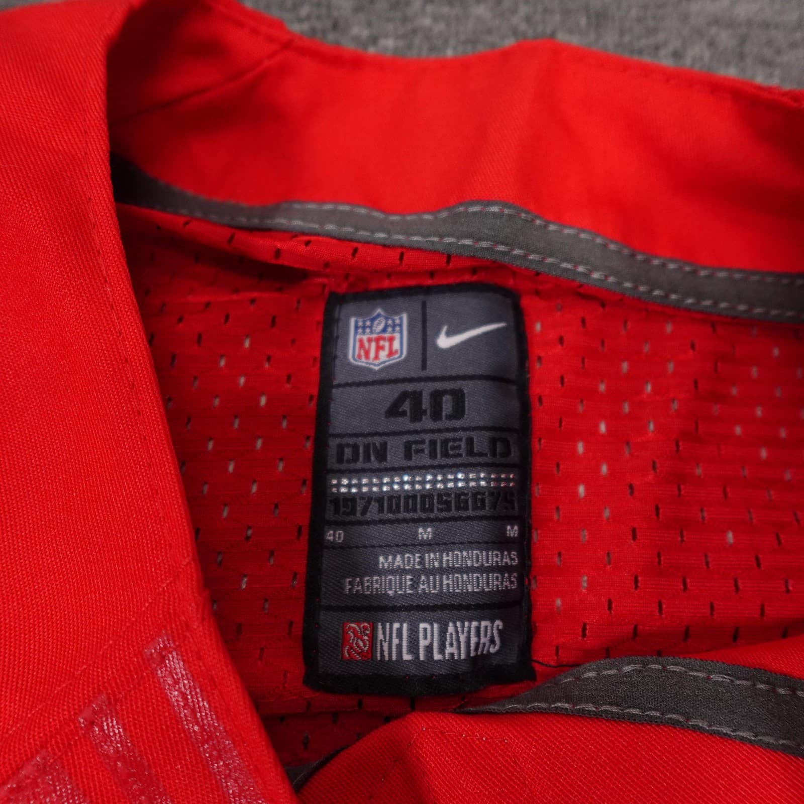 San Francisco 49ers Football Jersey Mens 40 Red NFL Nike Patrick Willis 52 - Thumbnail 5