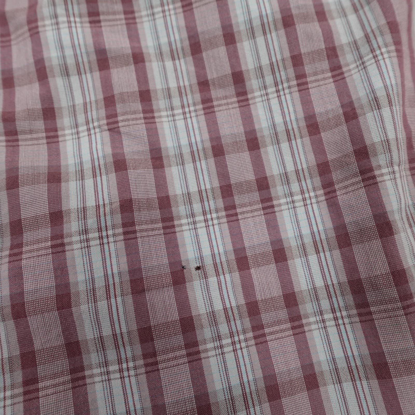 PrAna Shirt Mens Medium Red Plaid Long Sleeve Snap Front Slim Fit Casual - Thumbnail 5
