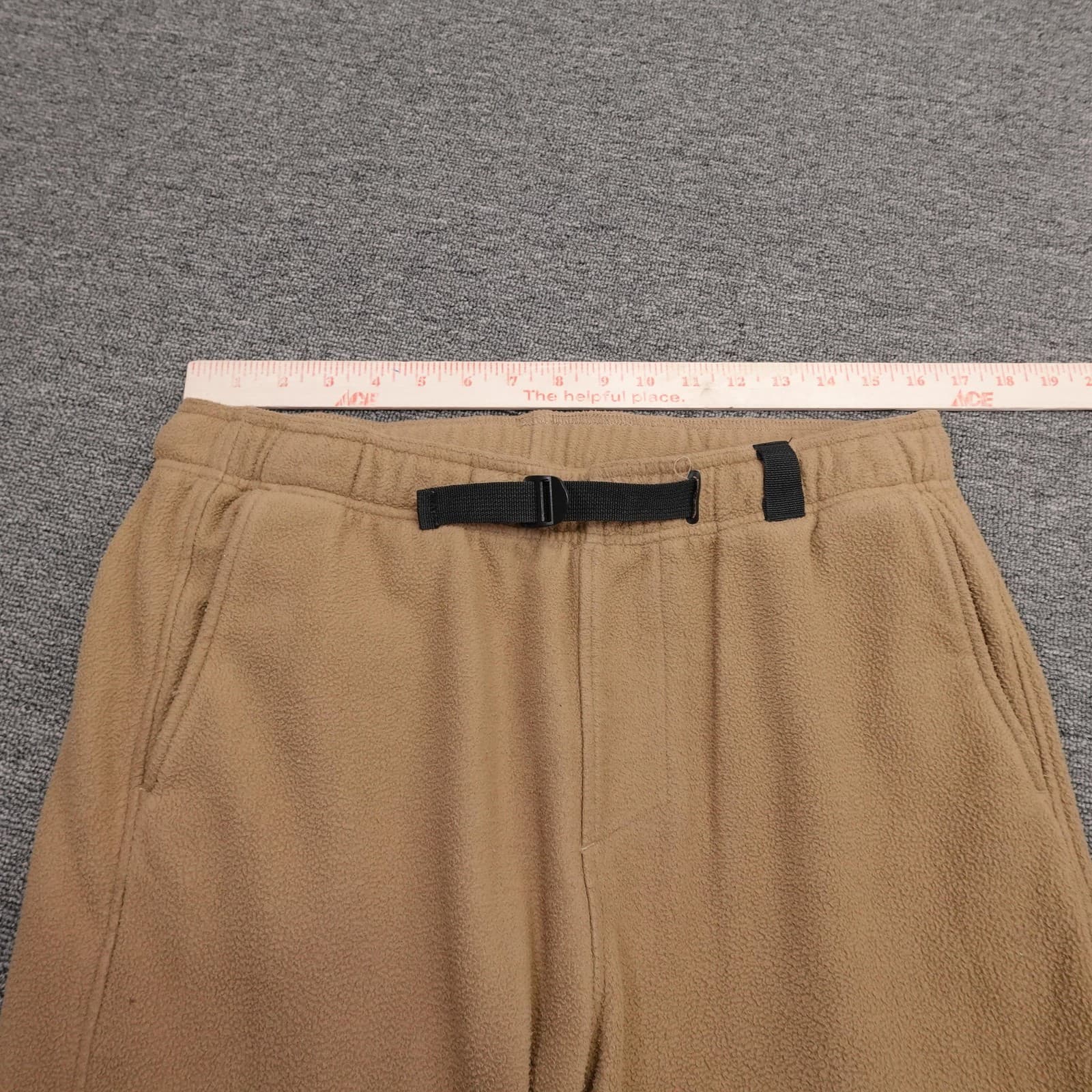 Roark Pants Mens Medium 34x29 Beige Fleece Jogger Elastic Waist Outdoor Hiking - Thumbnail 6