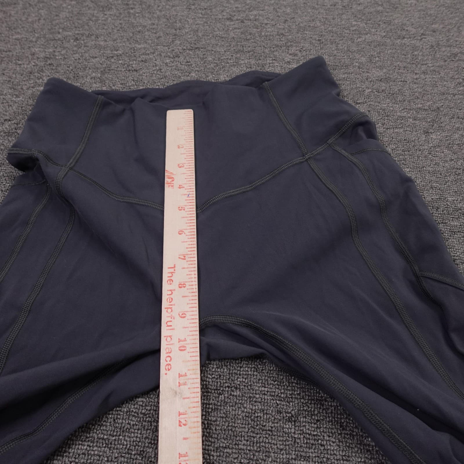 Lululemon Leggings Womens 8 Gray High Rise Ankle 25 Side Pocket Yoga Athletic - Thumbnail 7