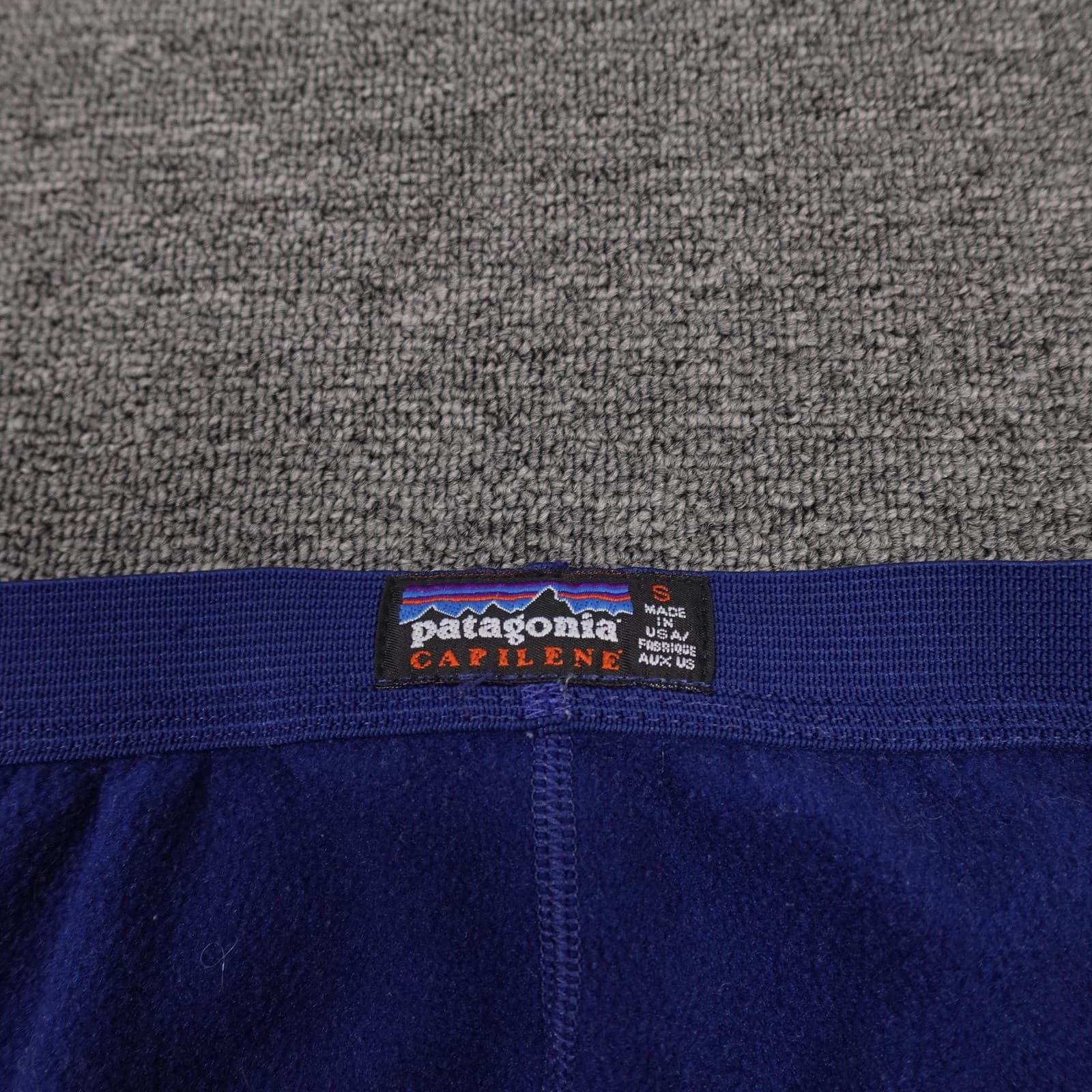 Vintage Patagonia Long Johns Mens Small Capilene Fleece Thermal Base Layer USA - Thumbnail 5