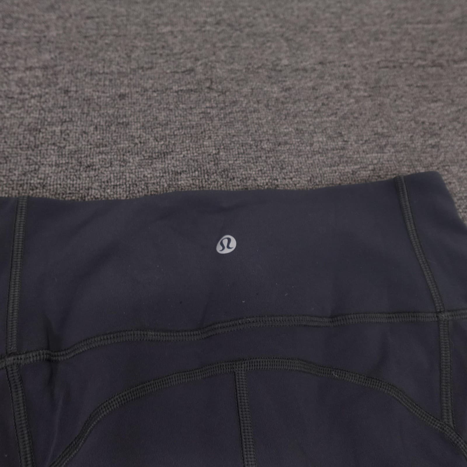 Lululemon Leggings Womens 8 Gray High Rise Ankle 25 Side Pocket Yoga Athletic - Thumbnail 4