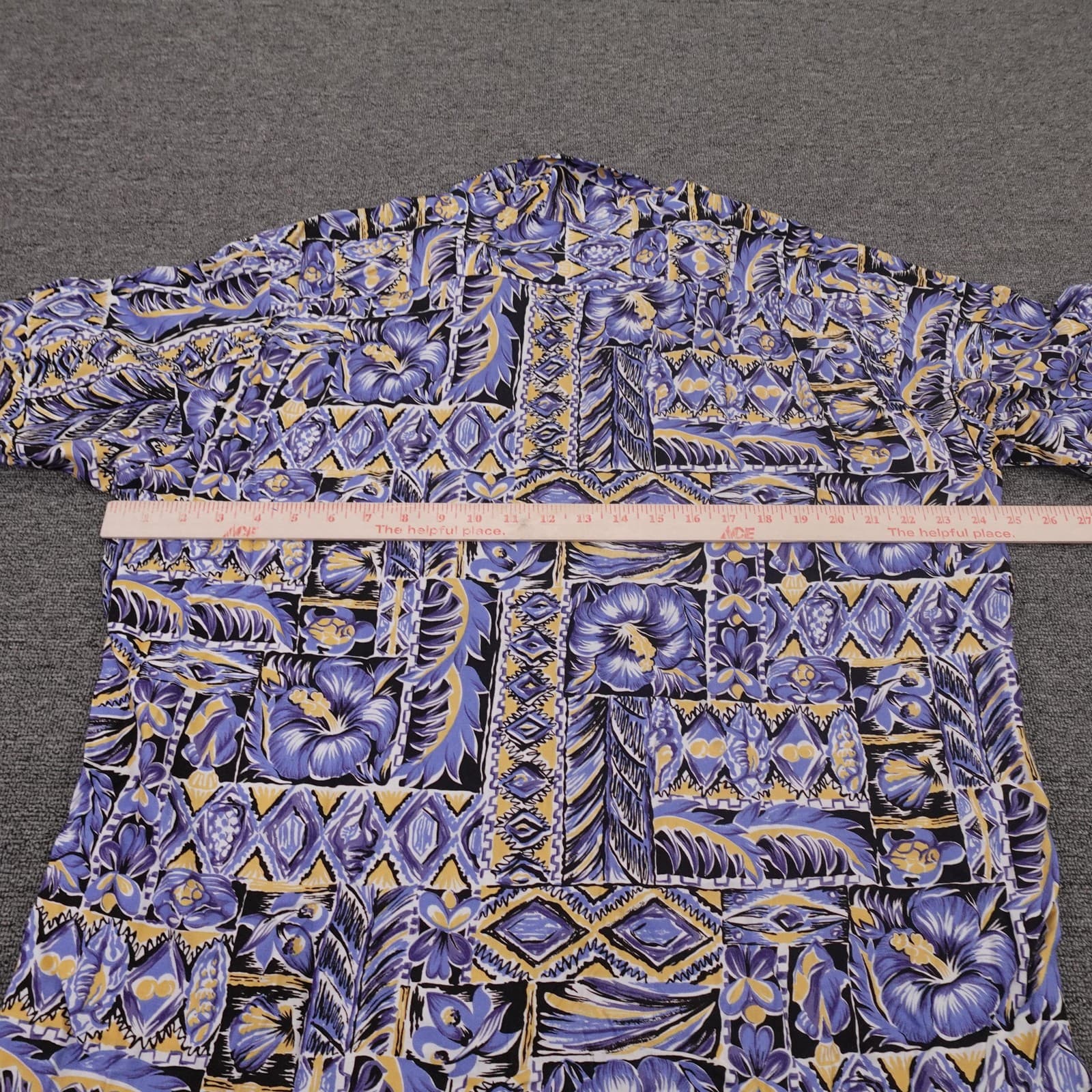 Vintage Kealohas Shirt Mens 2XL Multicolor Floral Hawaiian Short Sleeve Rayon - Thumbnail 4