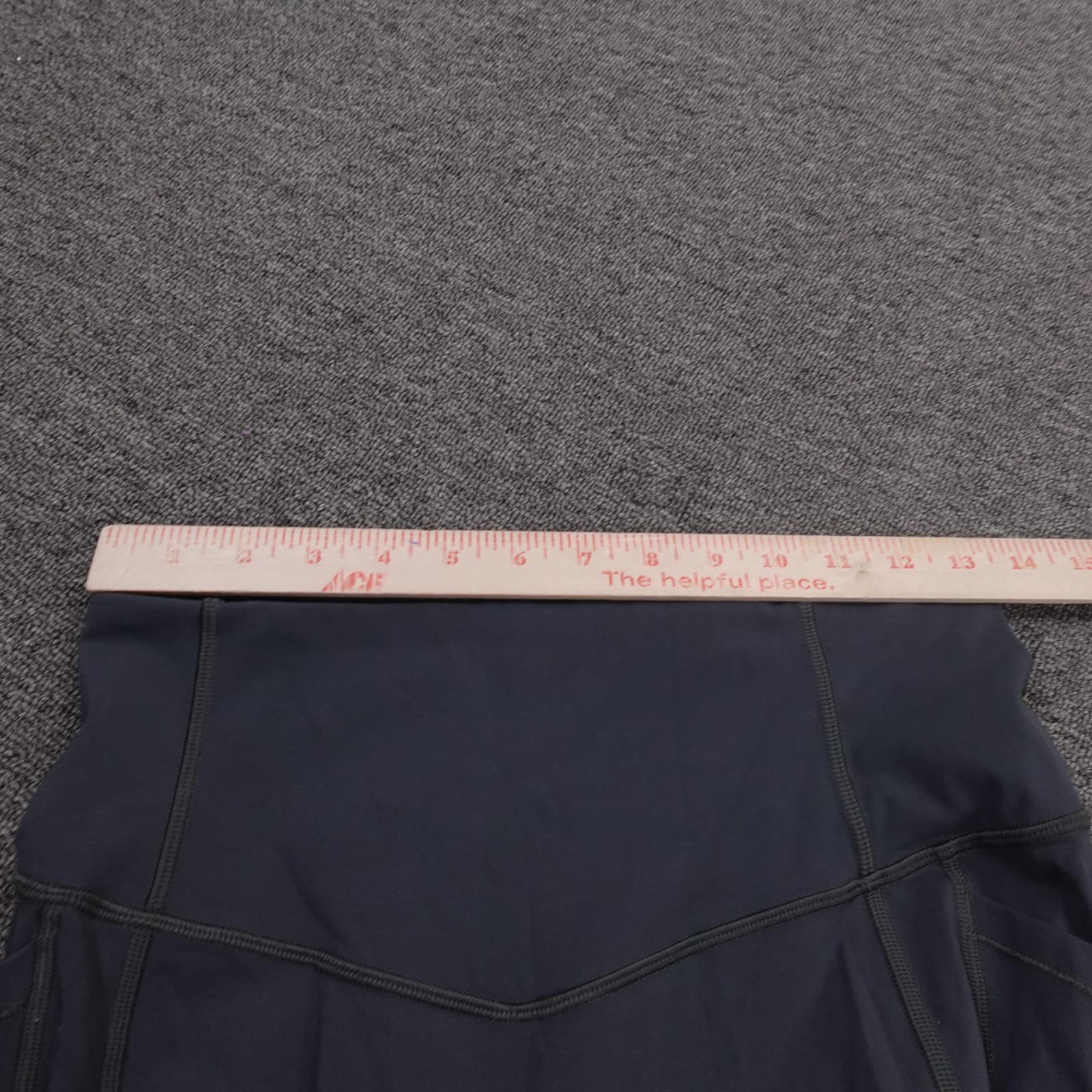 Lululemon Leggings Womens 8 Gray High Rise Ankle 25 Side Pocket Yoga Athletic - Thumbnail 6