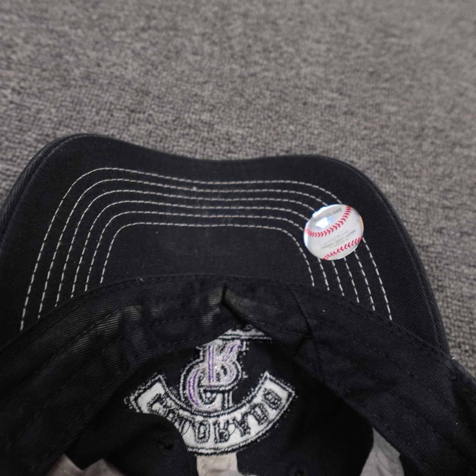 Colorado Rockies Hat Cap Strap Back Youth Black MLB Baseball Fan Favorite - Thumbnail 5