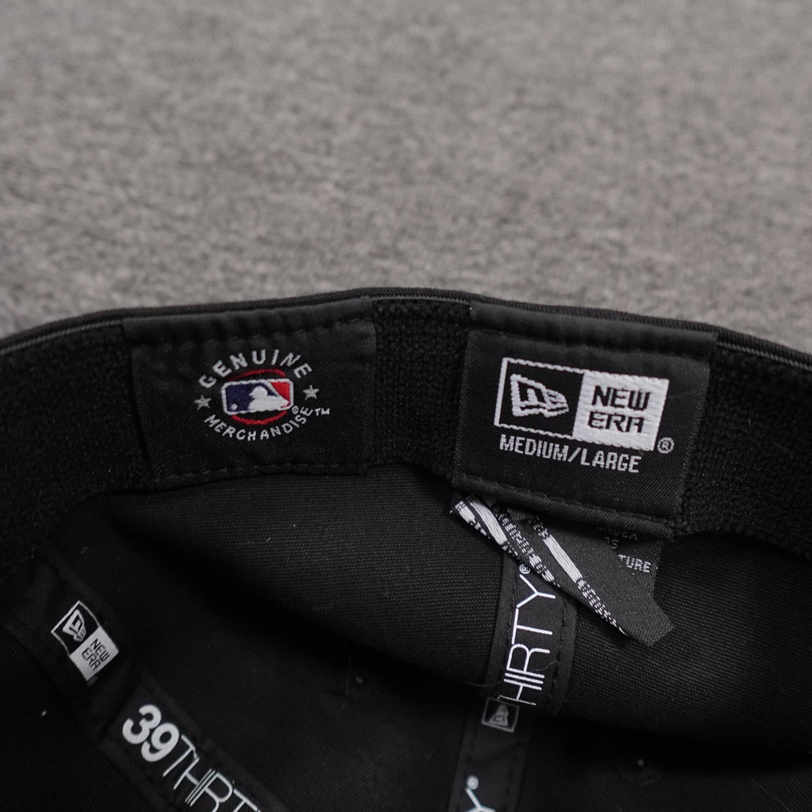 Colorado Rockies Hat Cap Fitted Mens Large Black MLB Baseball 39THIRTY New Era - Thumbnail 6