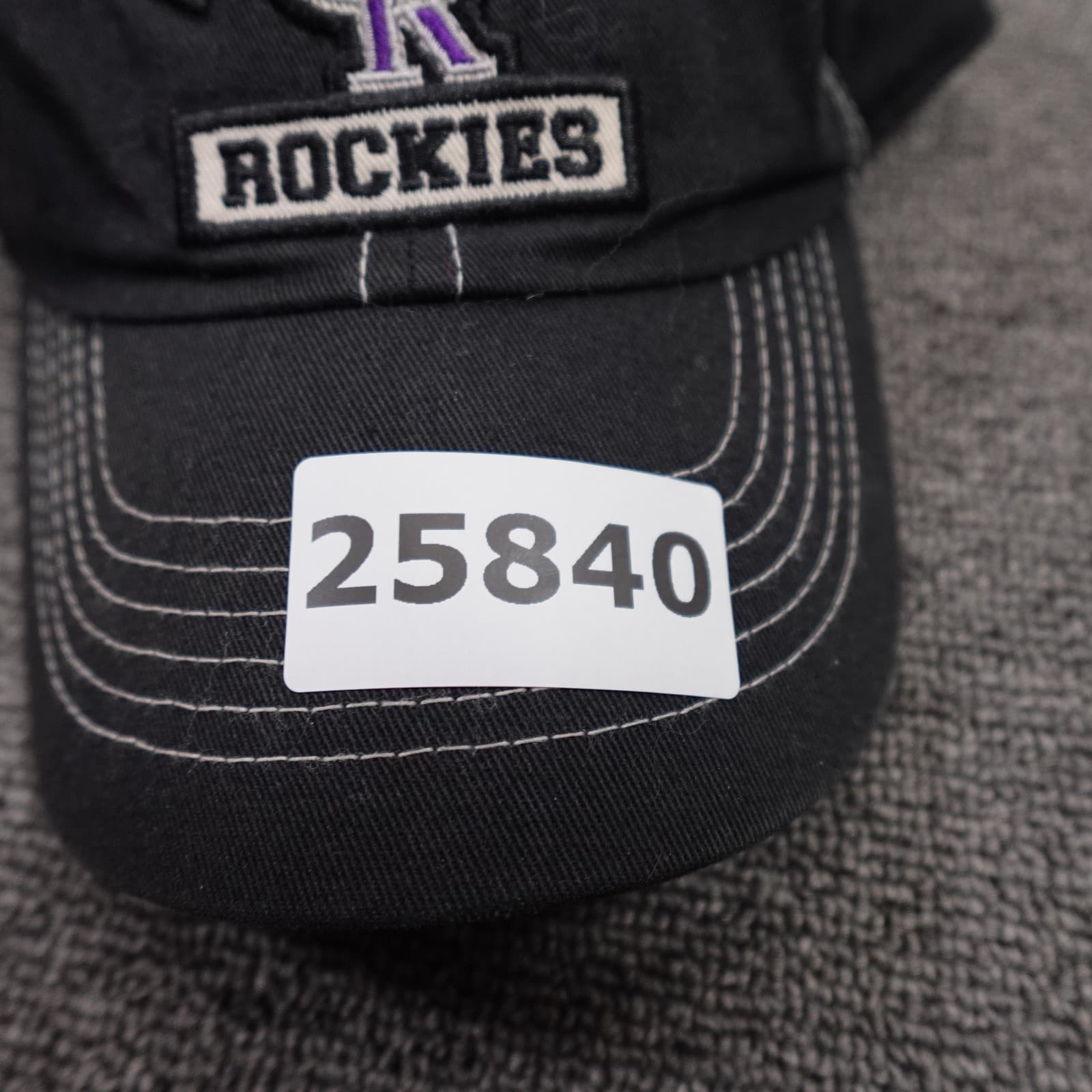 Colorado Rockies Hat Cap Strap Back Youth Black MLB Baseball Fan Favorite - Thumbnail 8