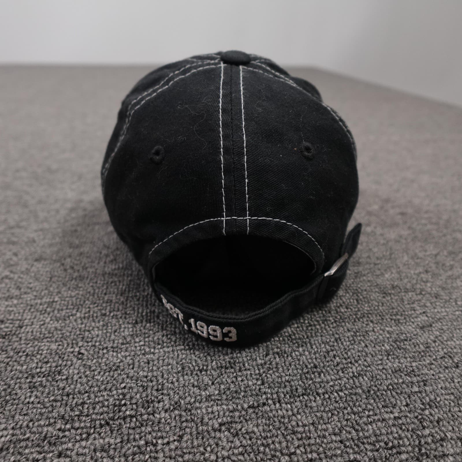 Colorado Rockies Hat Cap Strap Back Youth Black MLB Baseball Fan Favorite - Thumbnail 3