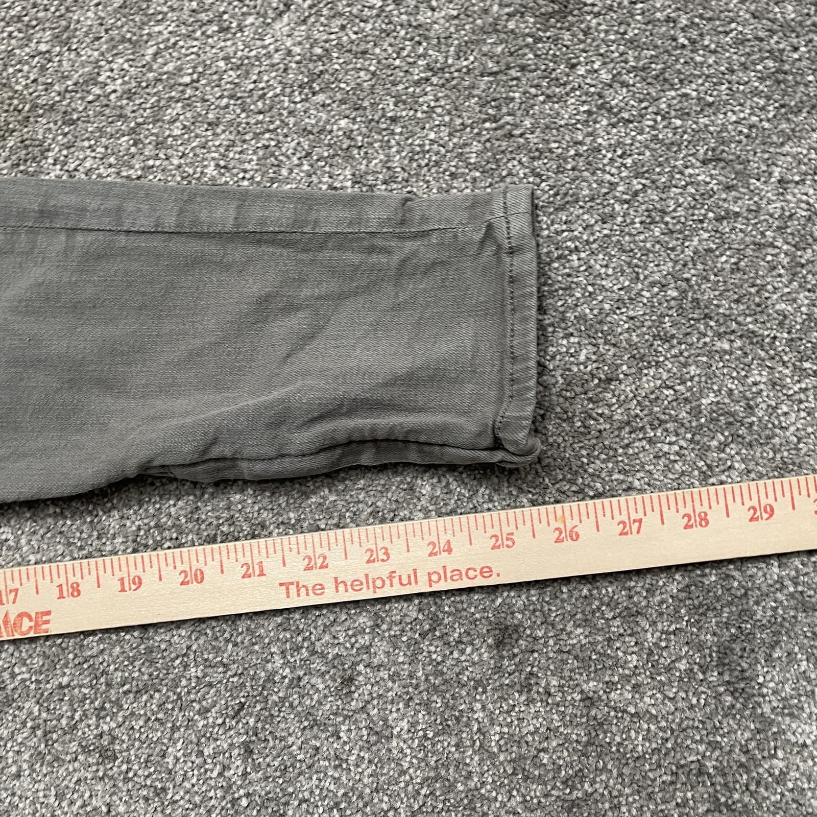 Rag & Bone Jeans Womens 26 Gray Sage The Jean Zipper Capri Distressed Slim Fit - Thumbnail 10