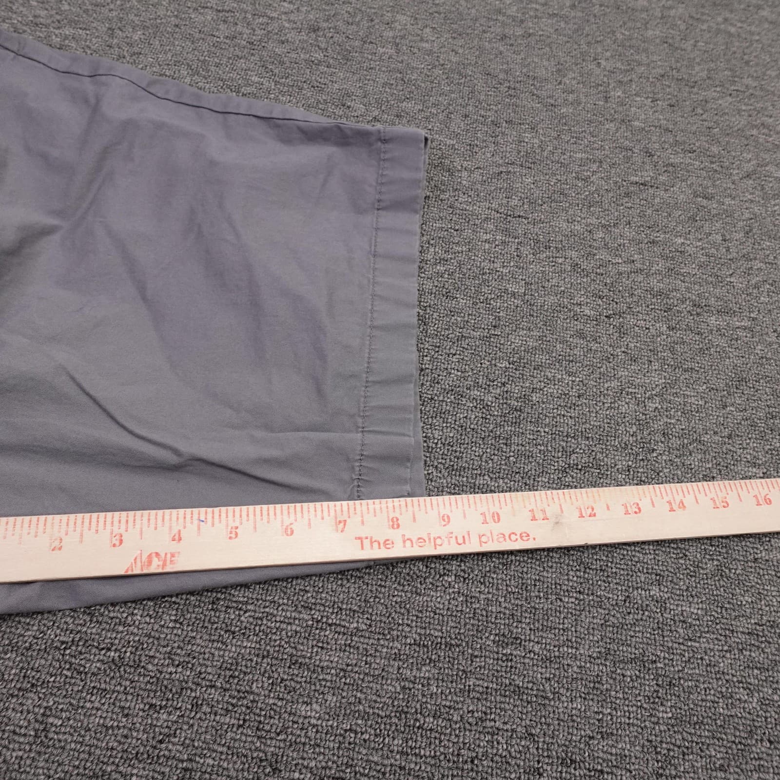 J.Crew Shorts Mens 36 Gray Chino Stretch 9 Inseam Casual Summer Travel Wear - Thumbnail 8