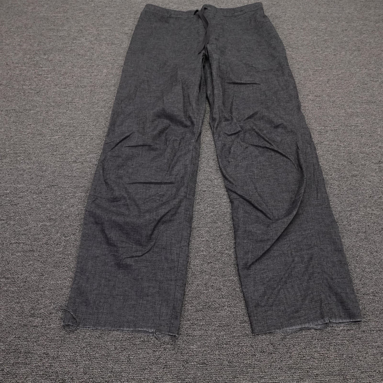 Patagonia Hampi Rock Pants Mens 31x30 Gray Hemp Climbing Hiking Lightweight