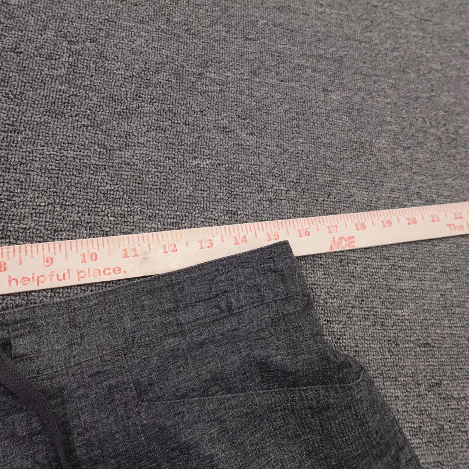 Patagonia Hampi Rock Pants Mens 31x30 Gray Hemp Climbing Hiking Lightweight - Thumbnail 5