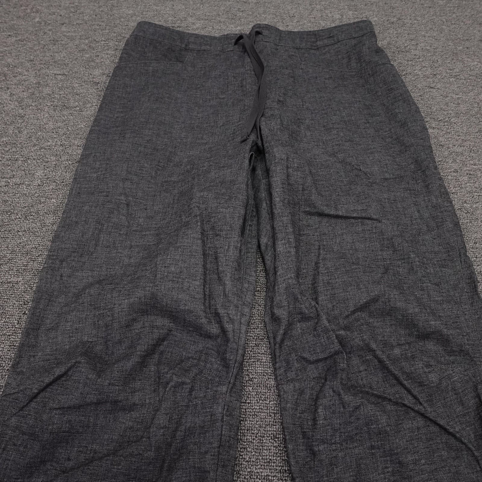Patagonia Hampi Rock Pants Mens 31x30 Gray Hemp Climbing Hiking Lightweight - Thumbnail 2