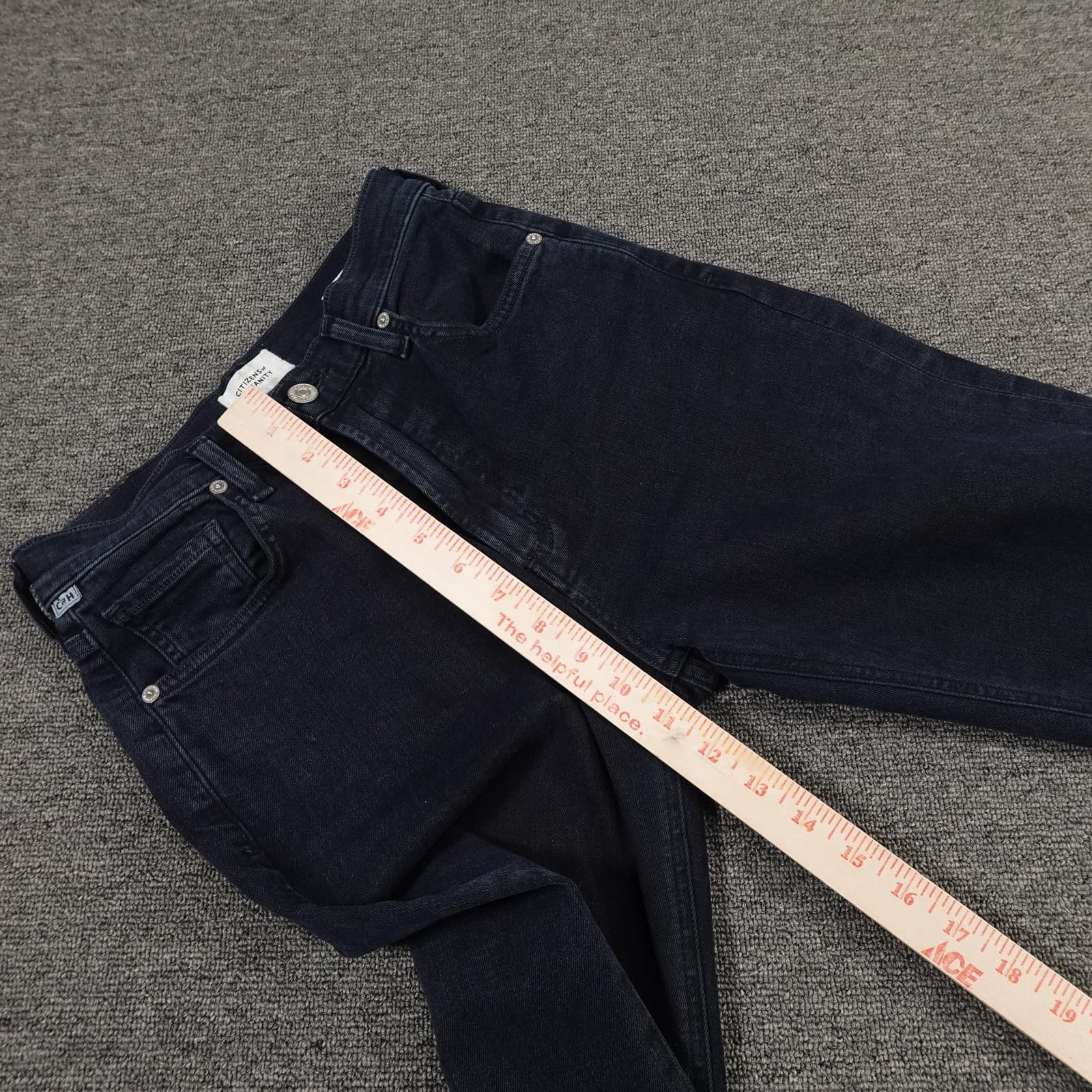 Citizens Of Humanity Jeans Womens 24 Dark Wash Jolene High Rise Denim 26x27 - Thumbnail 11