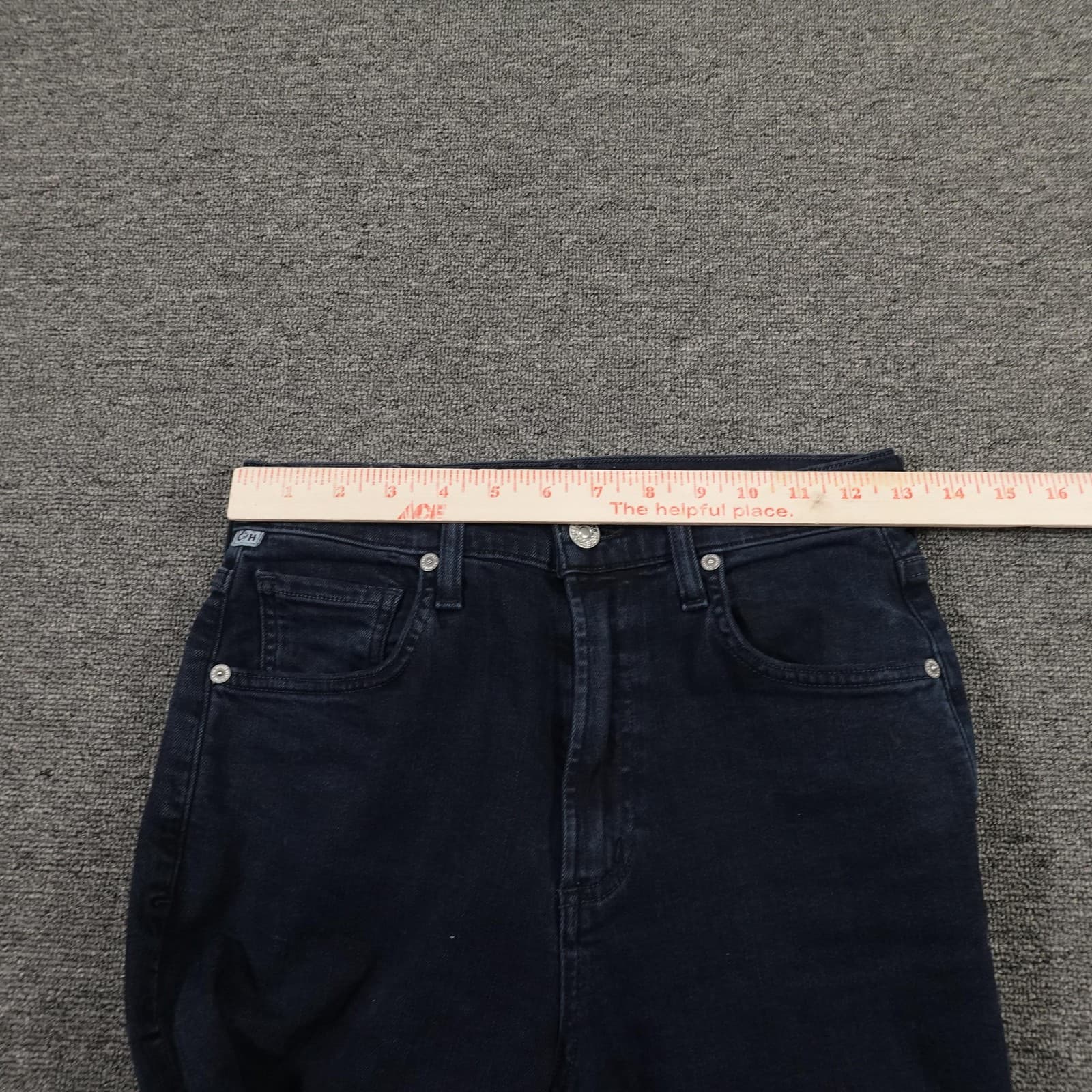 Citizens Of Humanity Jeans Womens 24 Dark Wash Jolene High Rise Denim 26x27 - Thumbnail 10